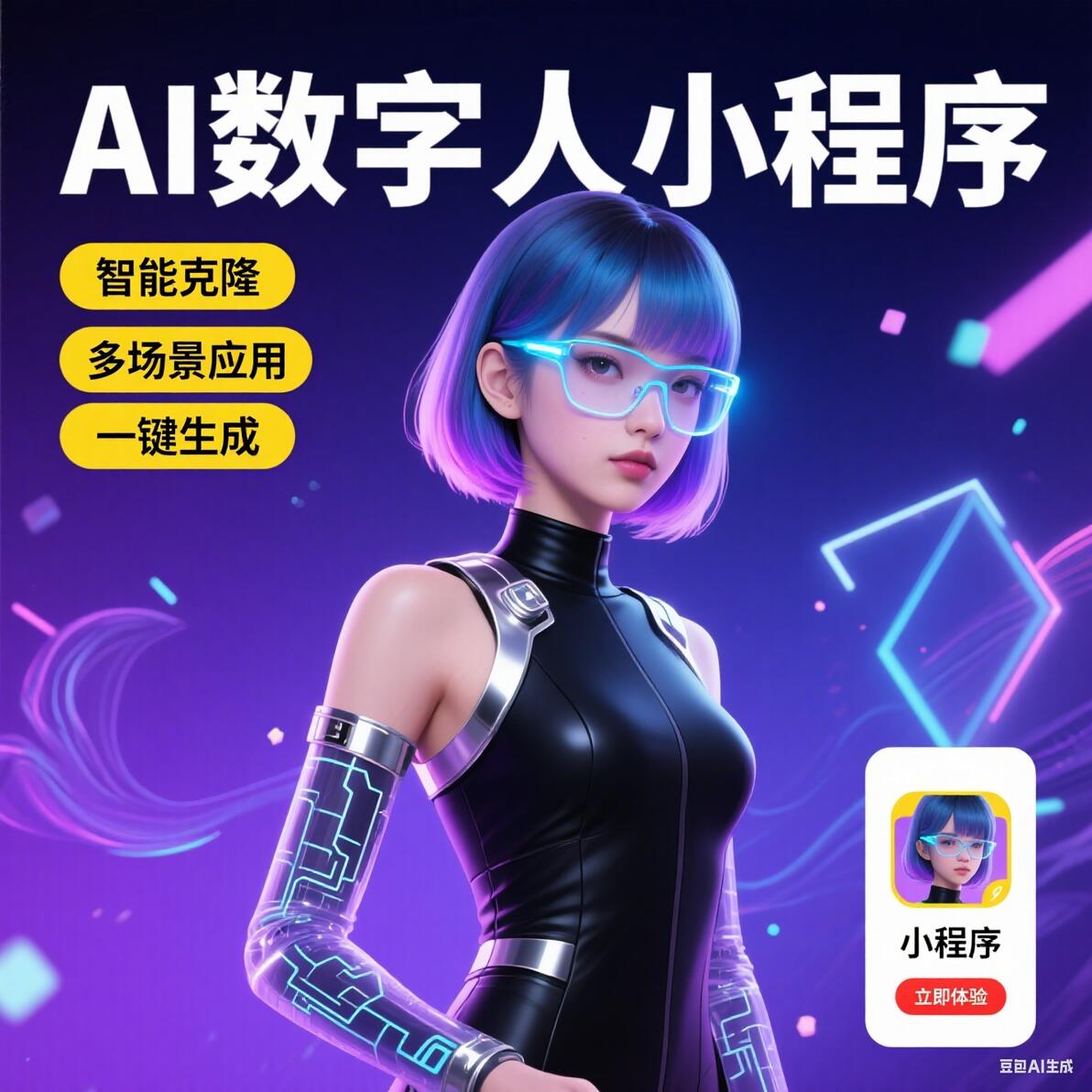 AI数字人克隆小程序开发的前沿技术有哪些？ - 哔哩哔哩