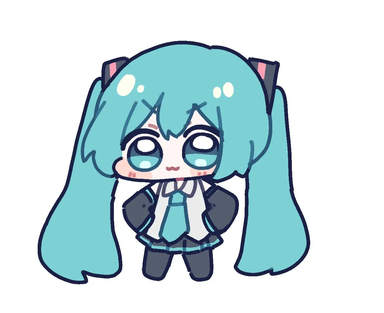 初音q版表情包