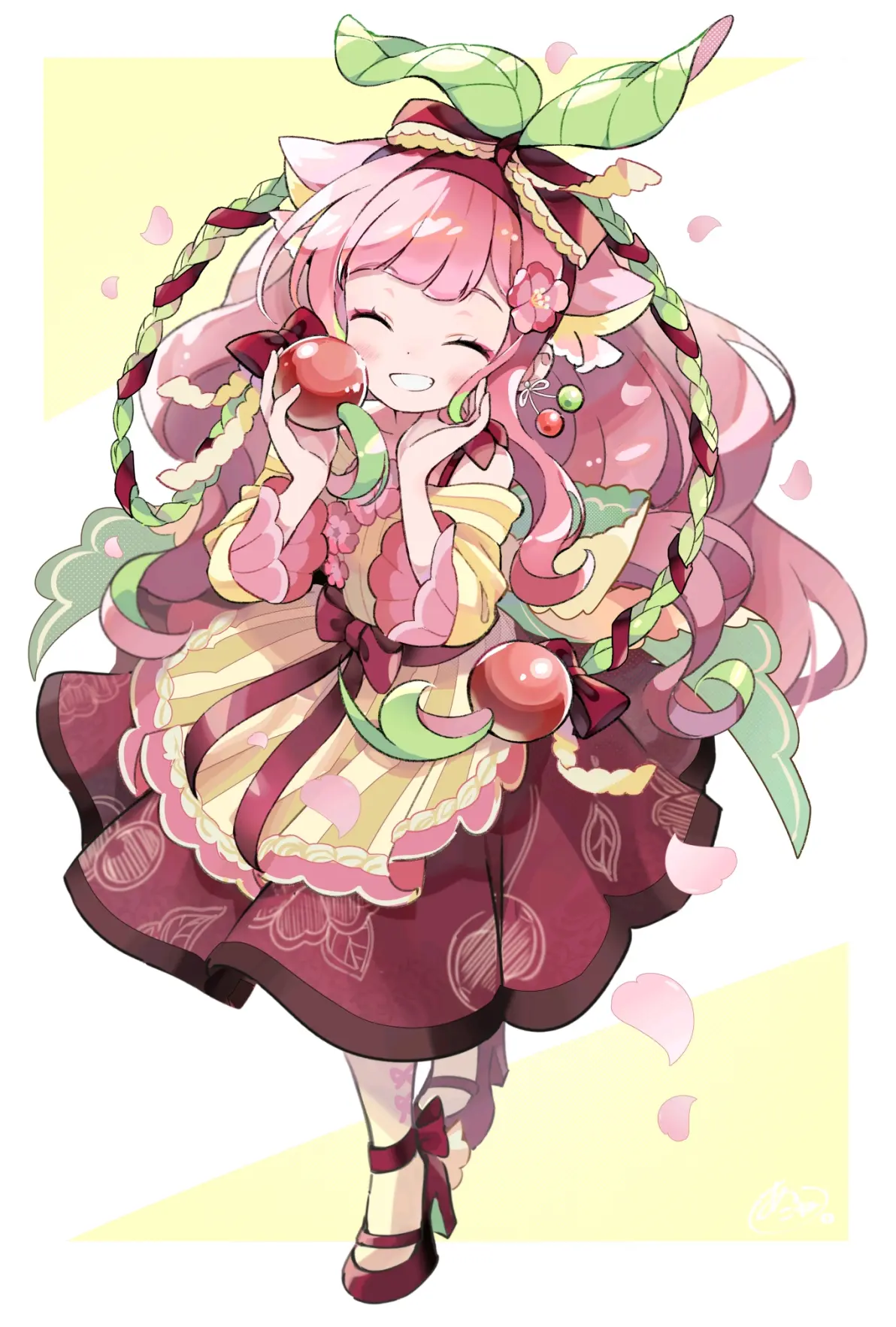 樱桃插画特辑