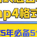 2025年必备5个工具：mov格式怎么转换成mp4格式