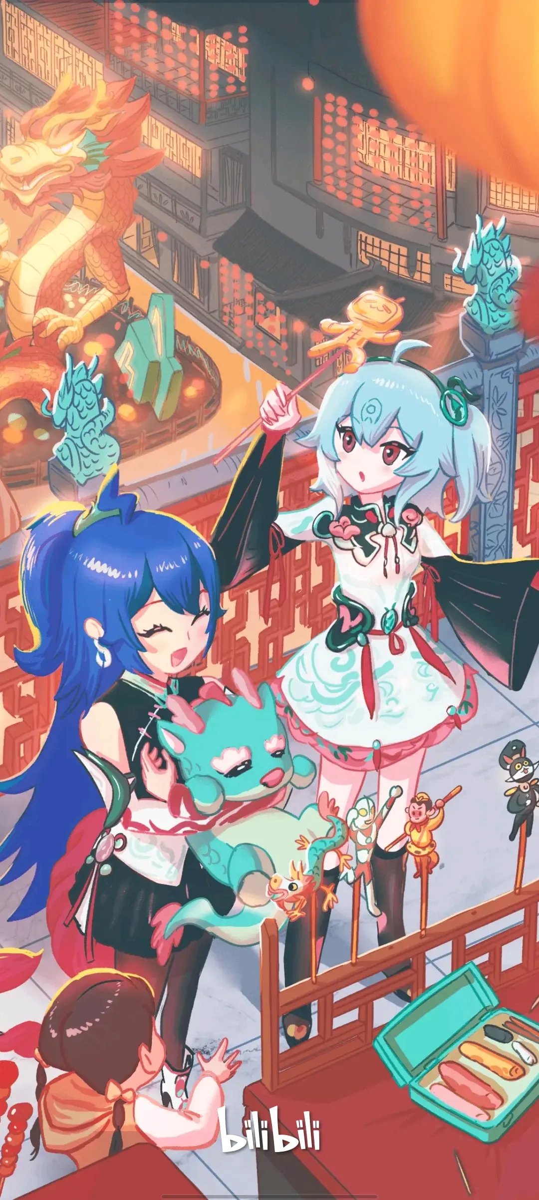 b站春节期间启动画面合集