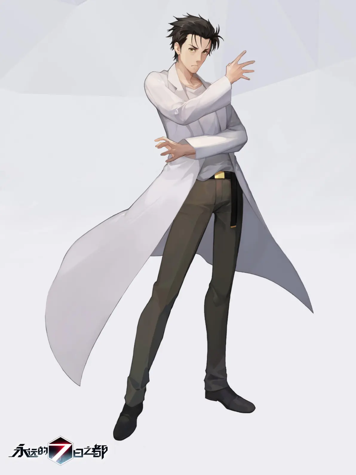 永远的7日之都命运石之门原画立绘美术设定表情