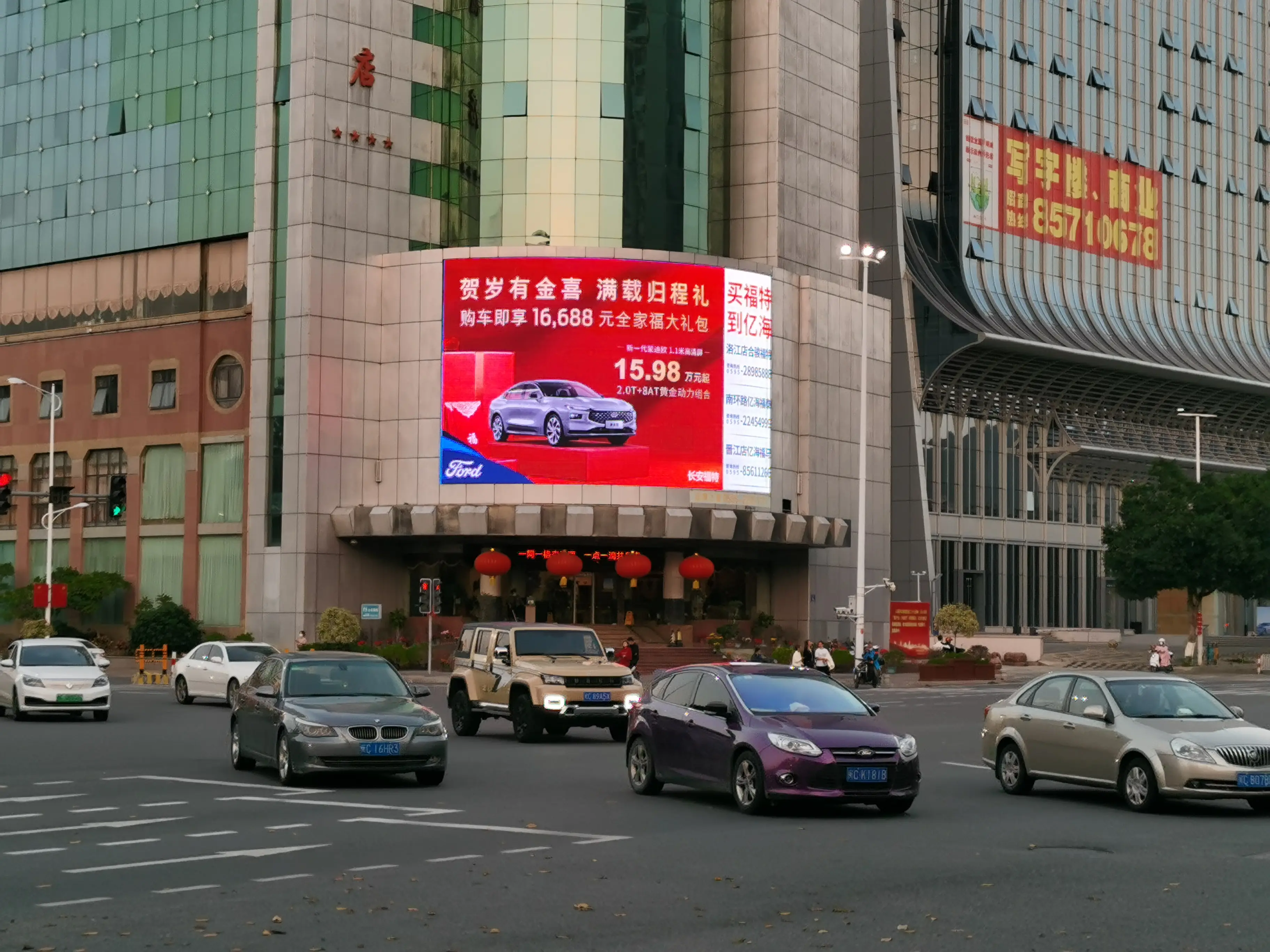 【央晟传媒】泉州湖美大酒店led屏