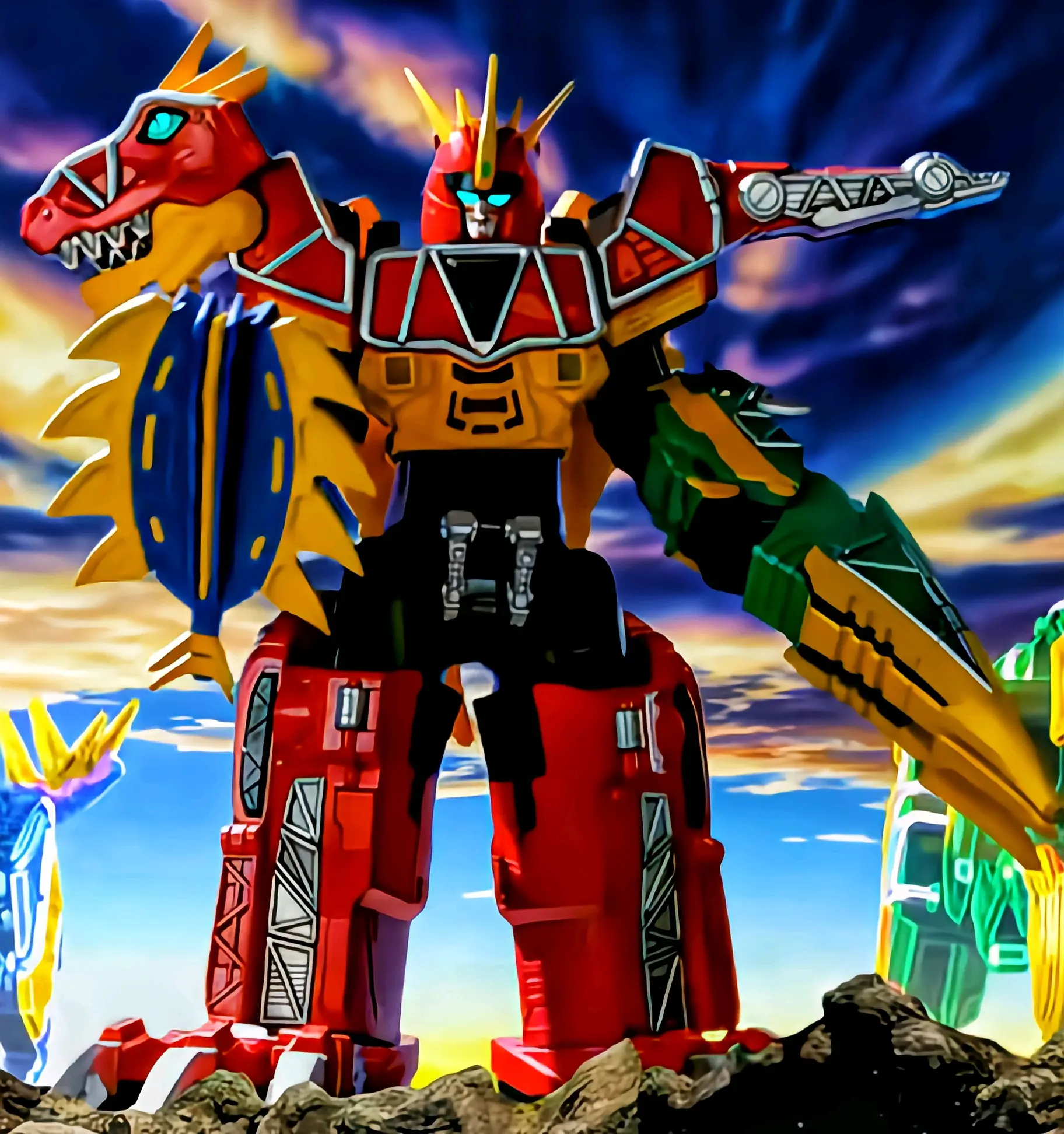 兽电战队强龙者全部机器人 - 哔哩哔哩