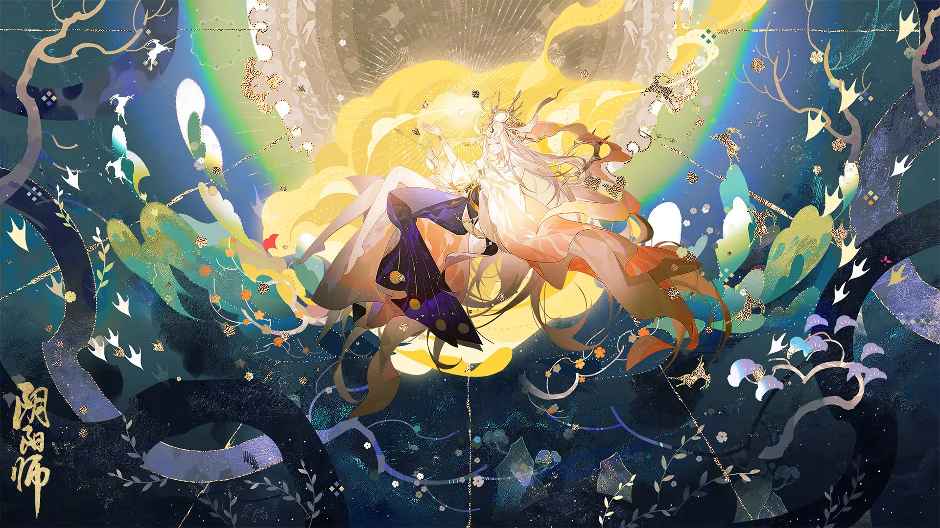 阴阳师 18g 和风式神卡牌cg插画壁纸角色立绘设定三视图原画ui参考