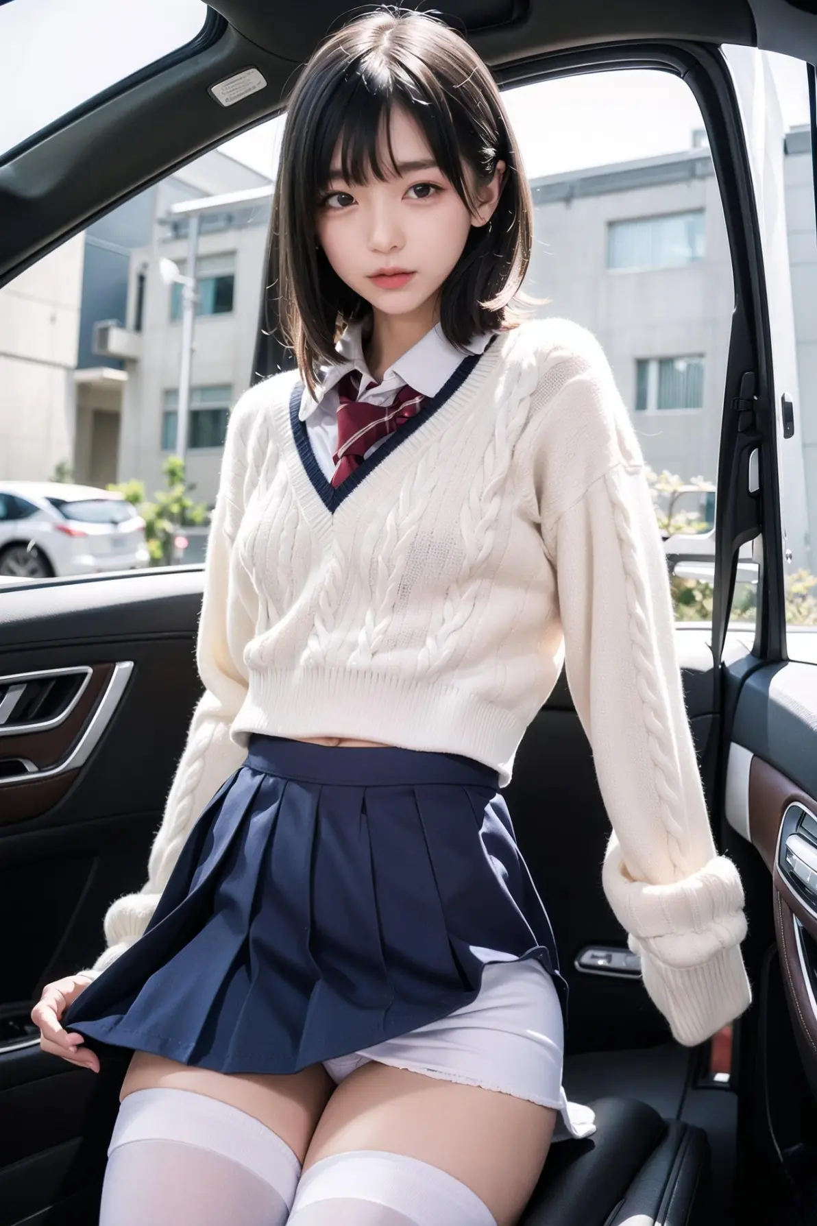 日系jk制服短裙女生