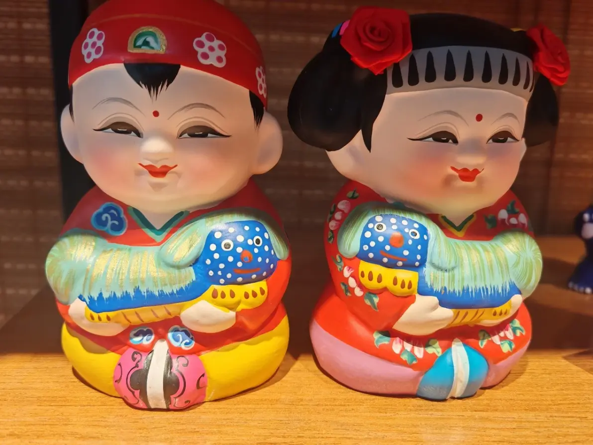 多姿多彩的惠山泥人