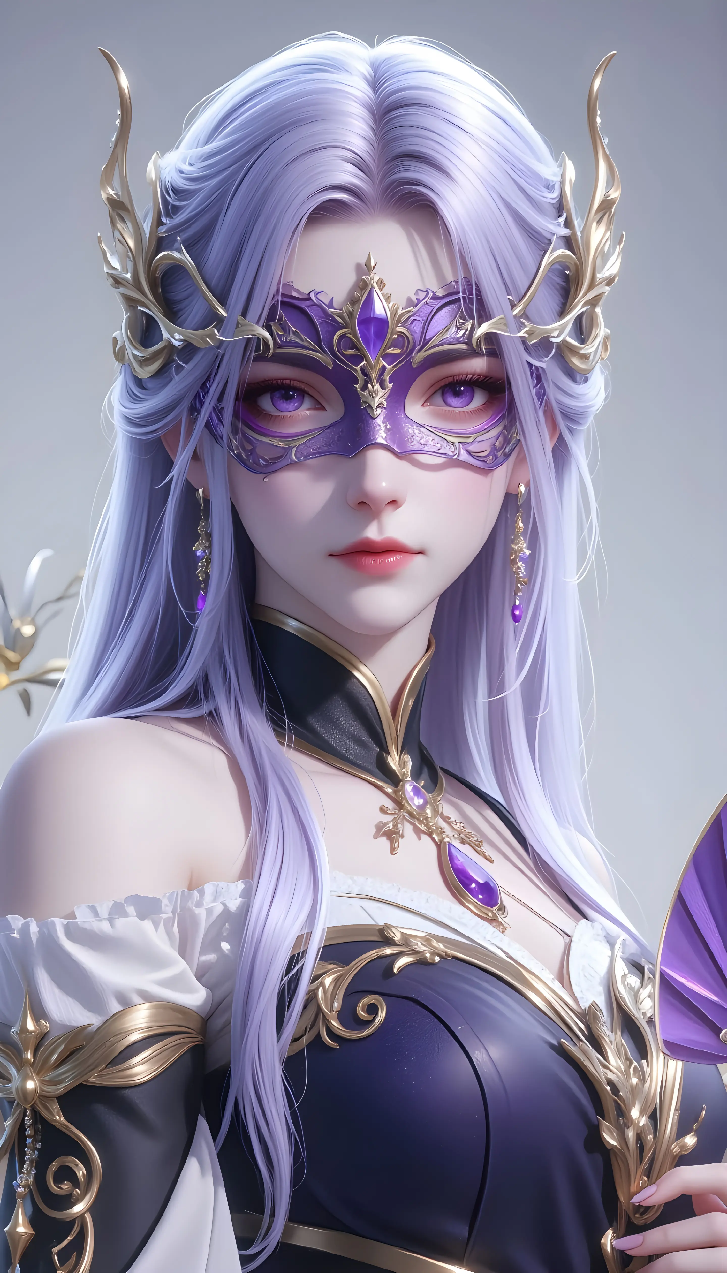 国漫女神壁纸大合集:当戴上面具,你们还能认出她们吗?