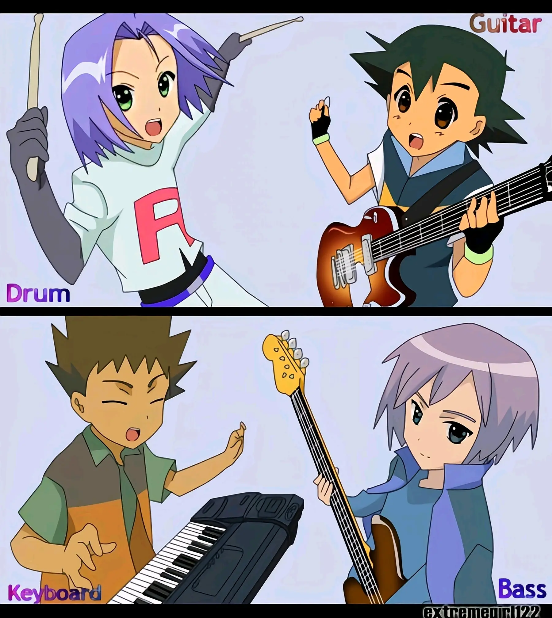 小智小次郎艾莉丝天桐武藏小智小霞小刚小遥艾莉丝真司