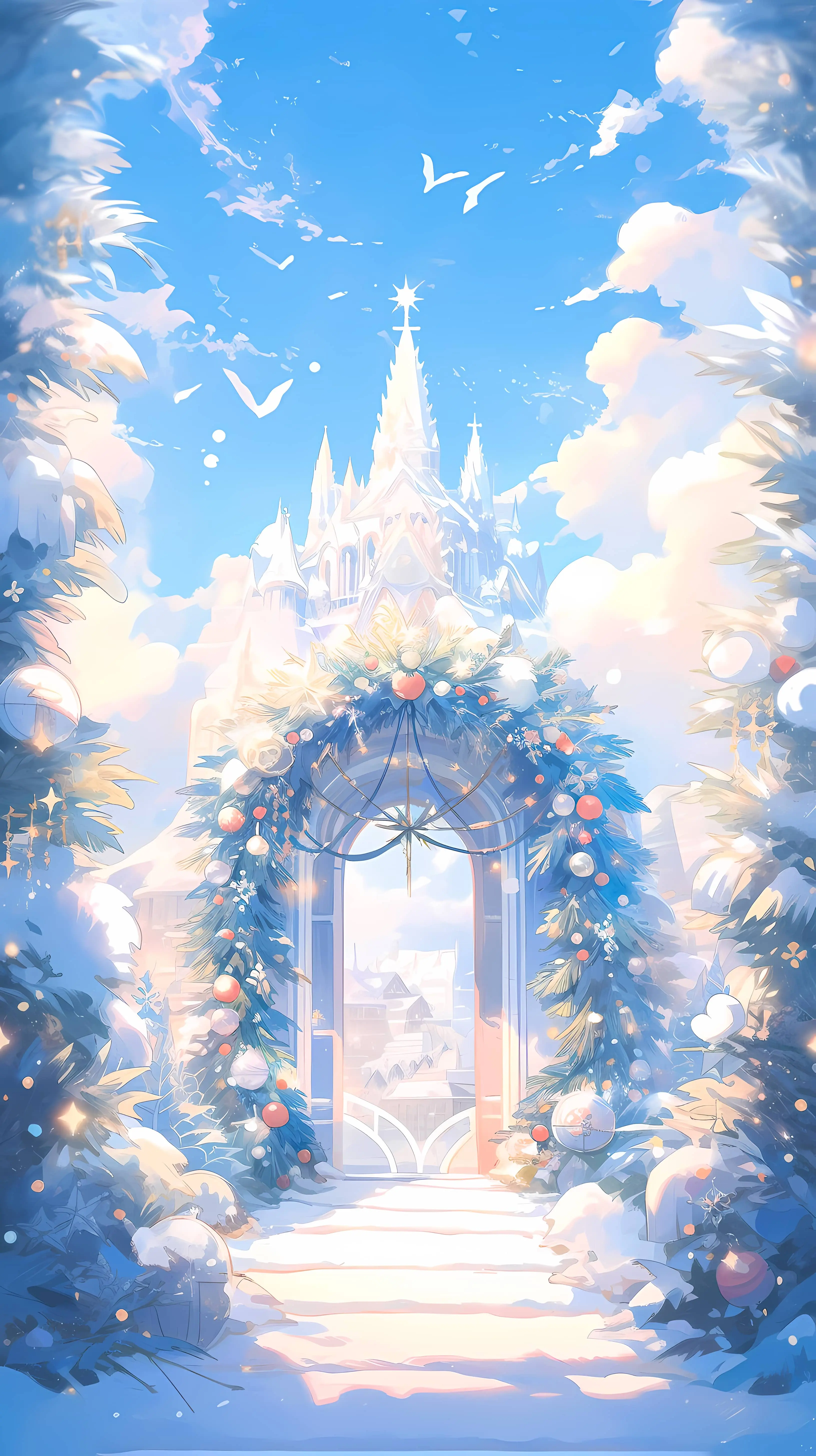 圣诞雪景 - 哔哩哔哩