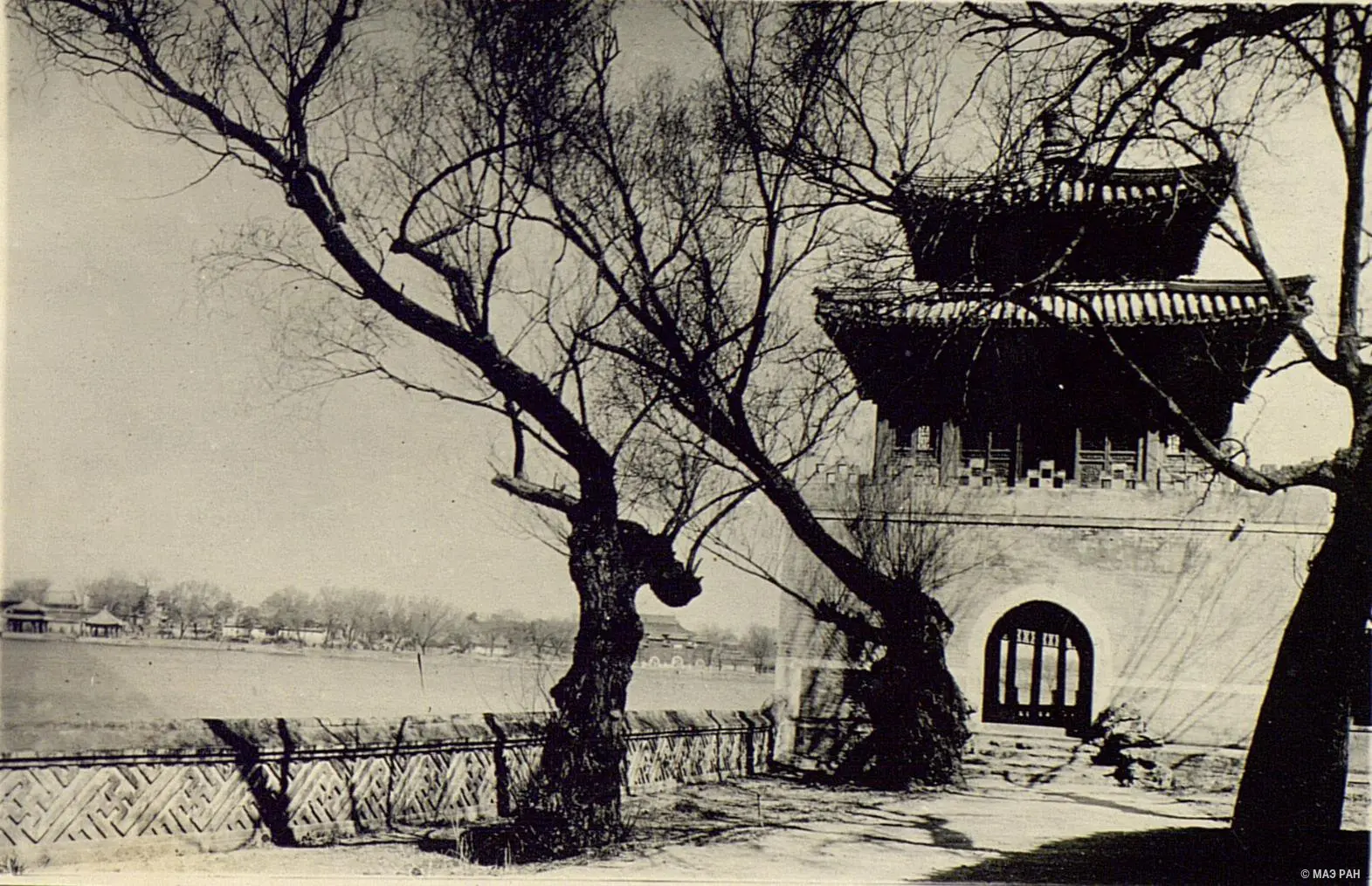 民国老照片 1926年北京北海公园 不愧是皇家园林