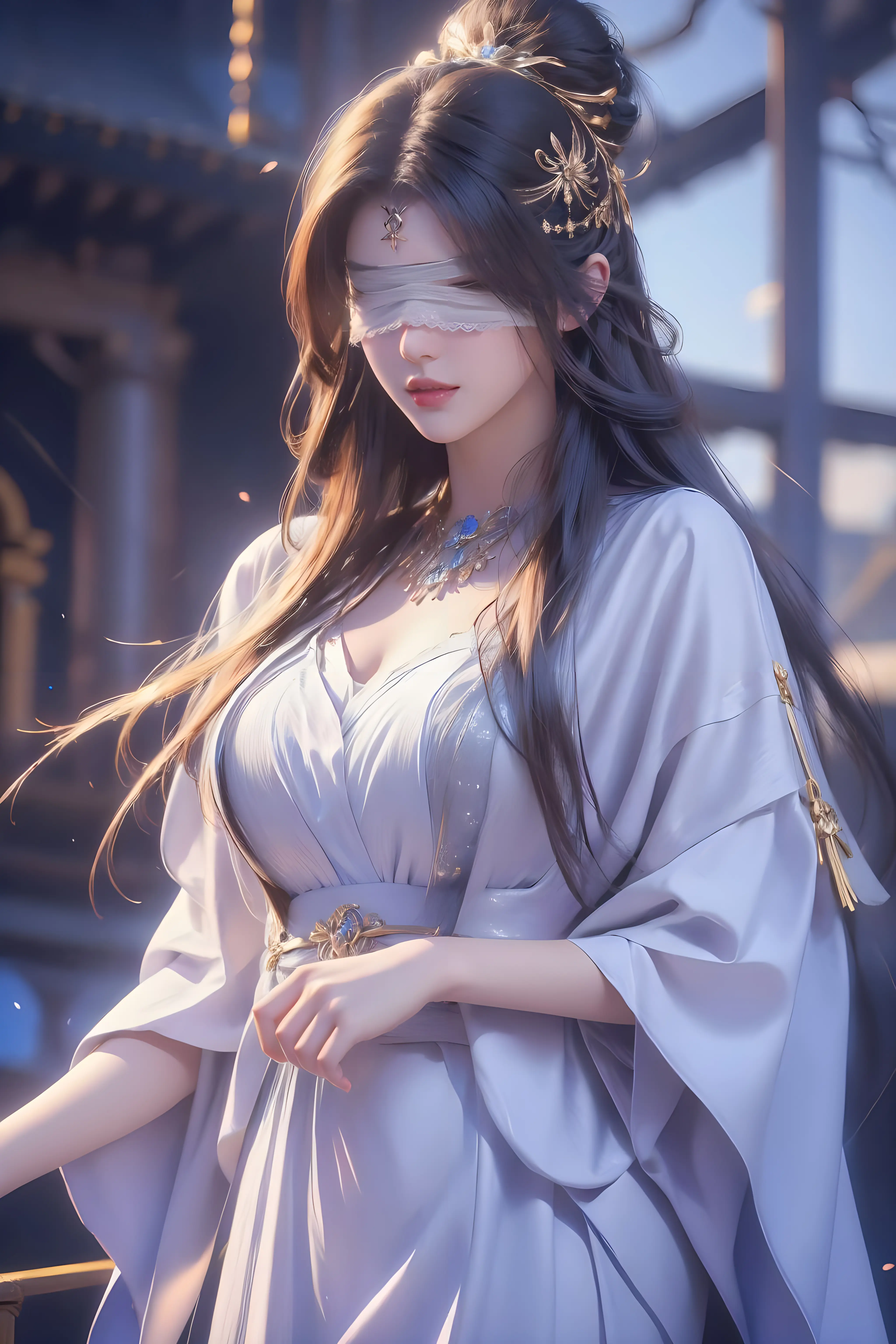 国漫女神ai高清手机壁纸分享:你们能看出这是哪个角色呢?