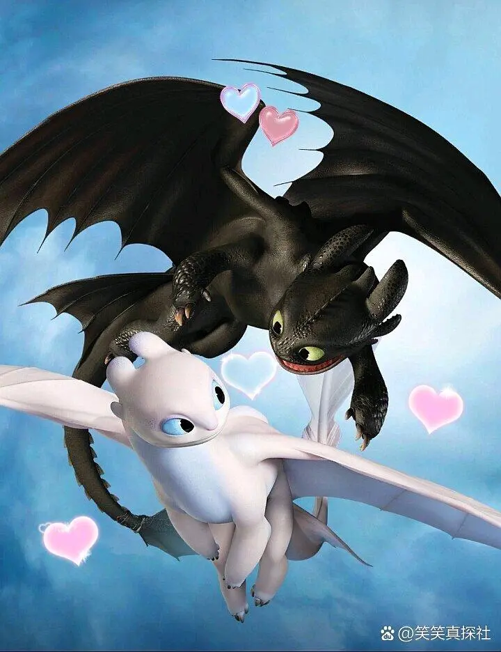 无牙仔和光煞壁纸