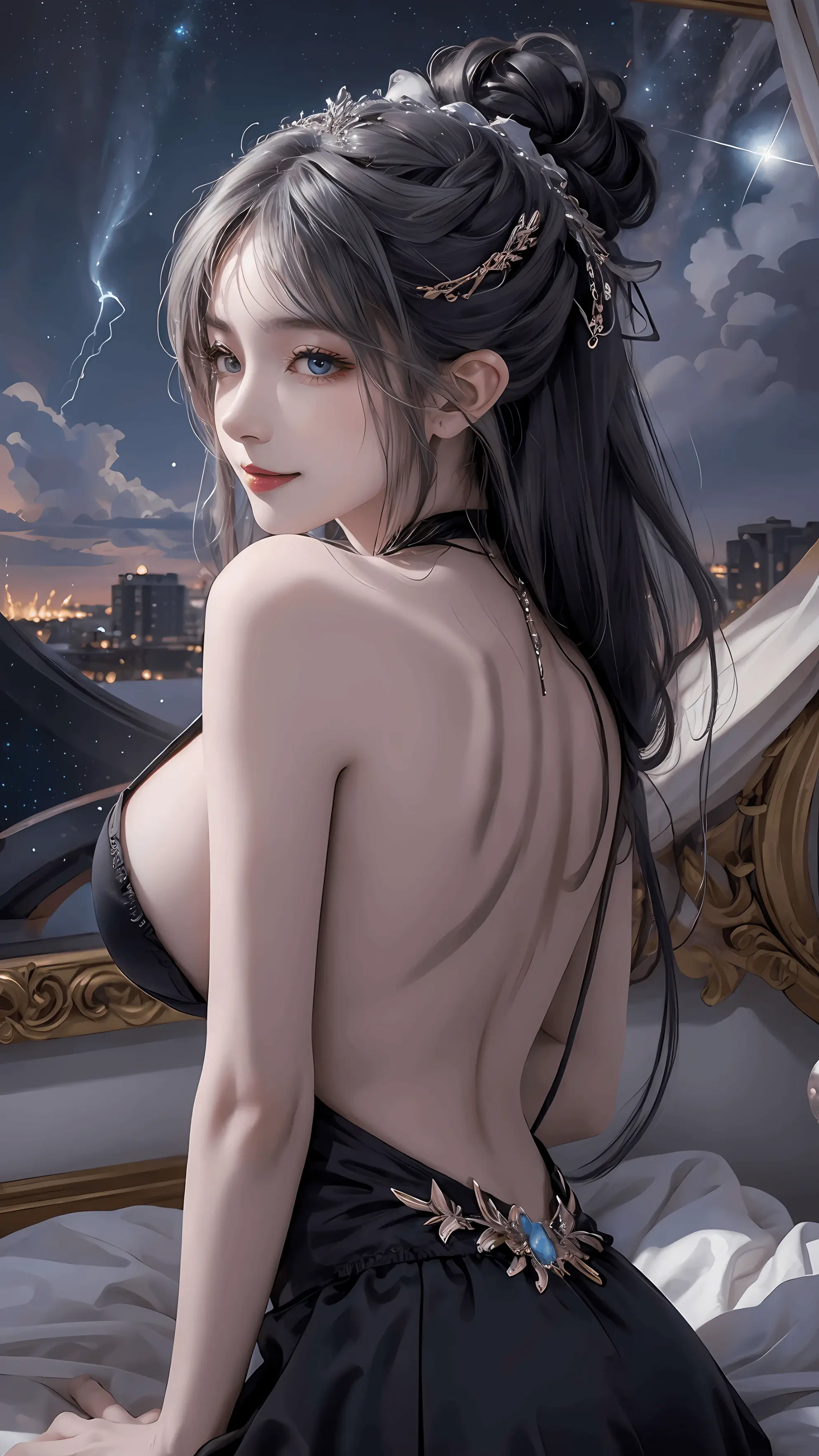 国漫鬼刀-海琴烟(清婷图包系列)ai图集绘画二次元高清壁纸