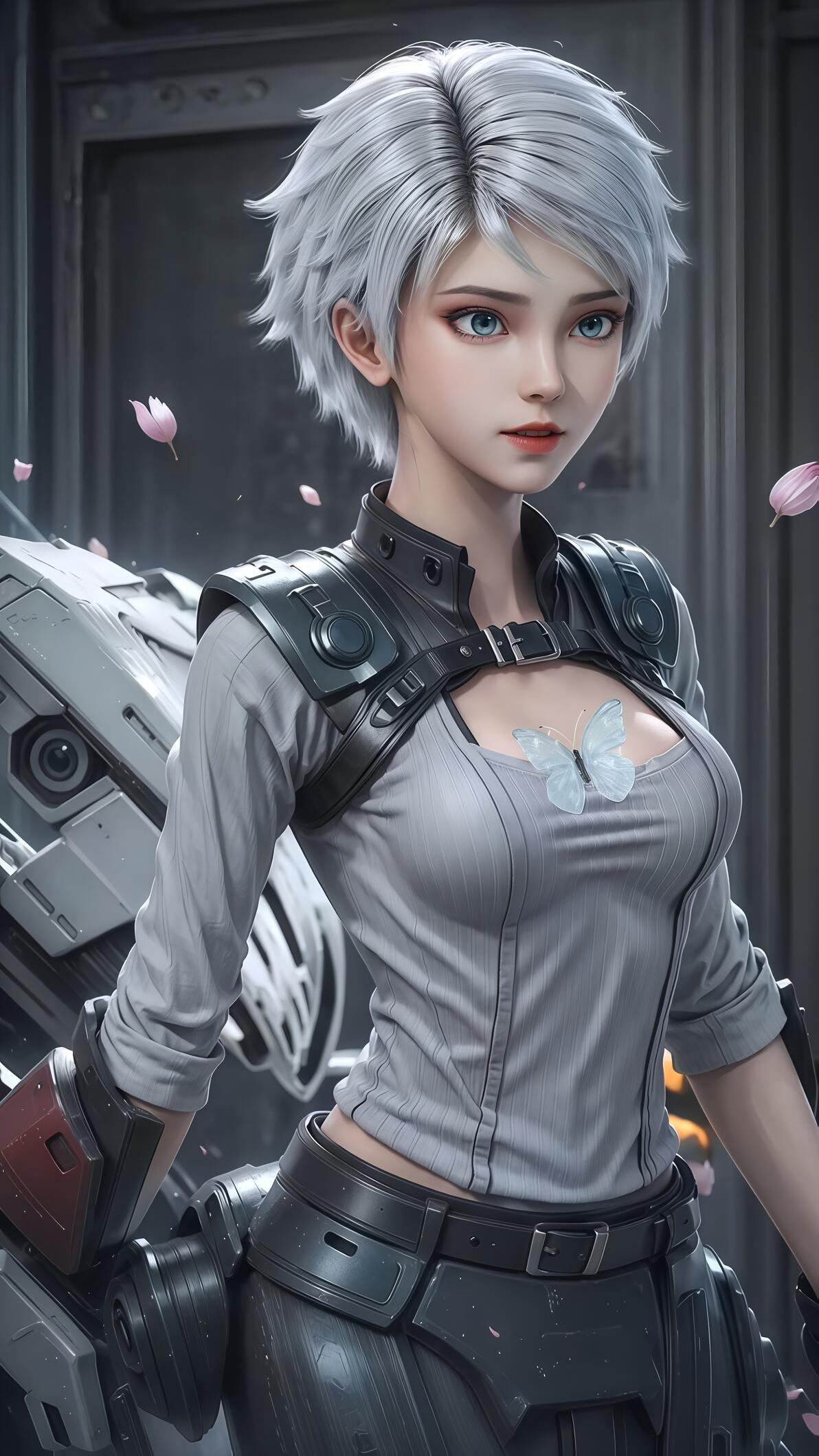 《灵笼》国漫女神高清壁纸合集:冉冰、ASH - 哔哩哔哩