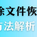 彻底删除的文件如何恢复？5种方法解析，搭配图文教程