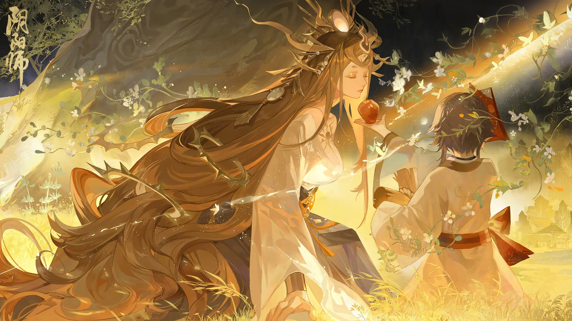阴阳师 18g 和风式神卡牌cg插画壁纸角色立绘设定三视图原画ui参考