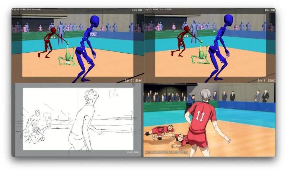 日本手绘动画,越来越离不开3D Layout了 - 哔哩哔哩