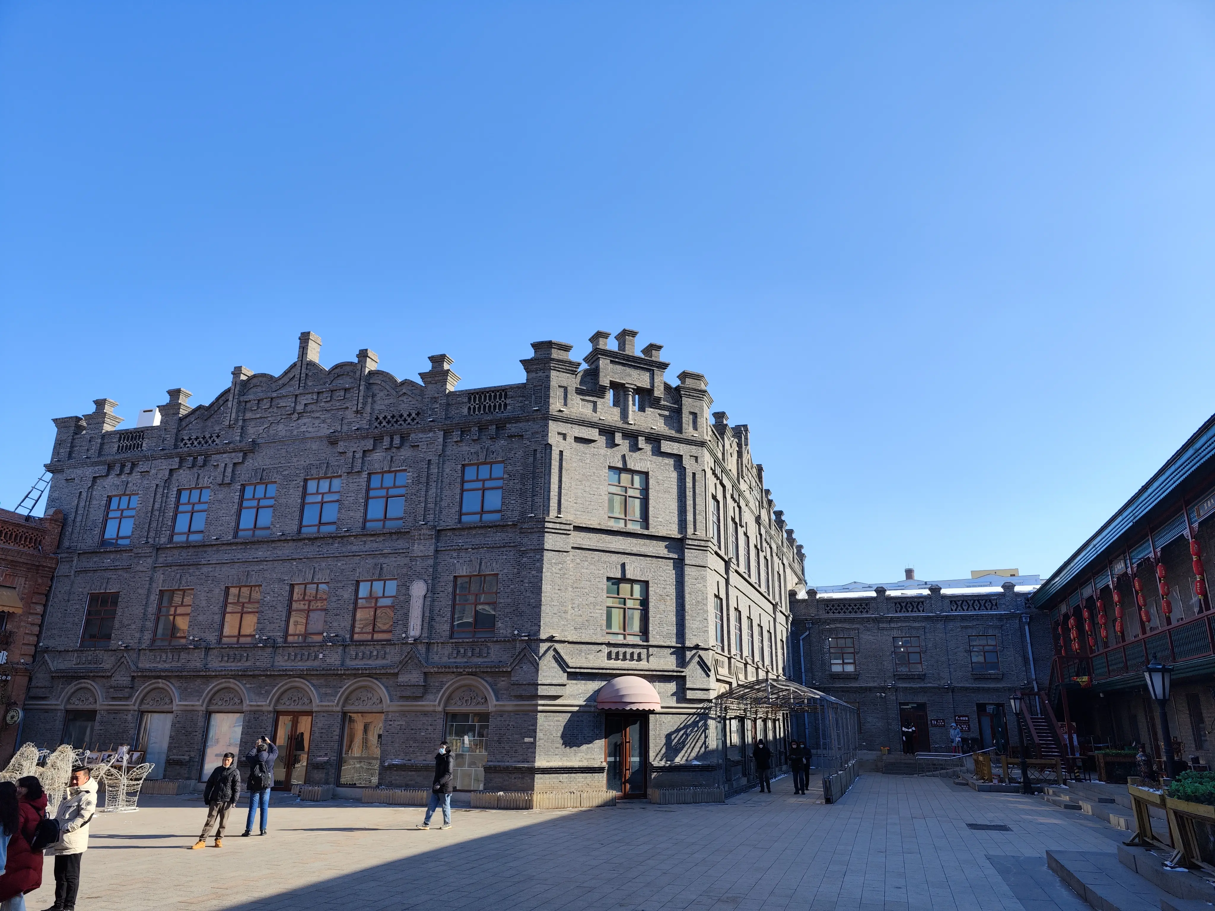 哈尔滨街景实拍照片