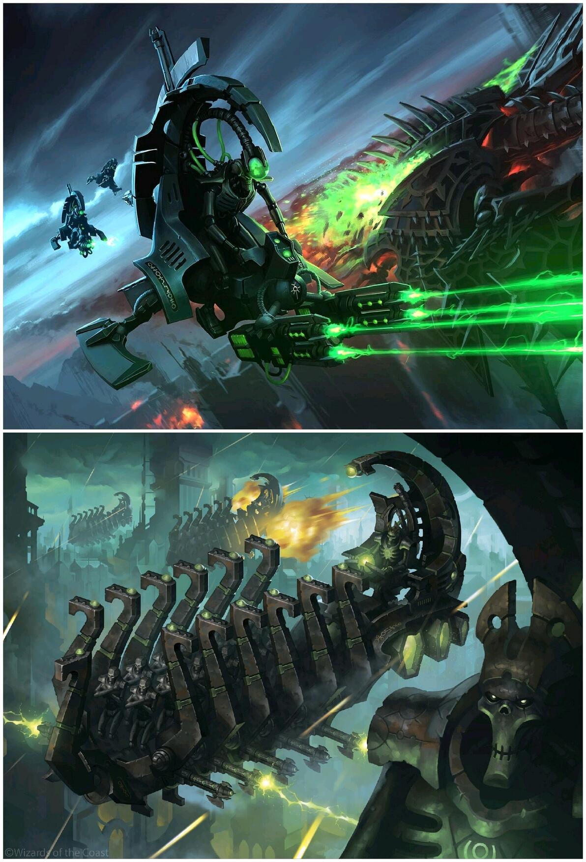 《战锤40K》太空死灵(NECRONS) - 哔哩哔哩