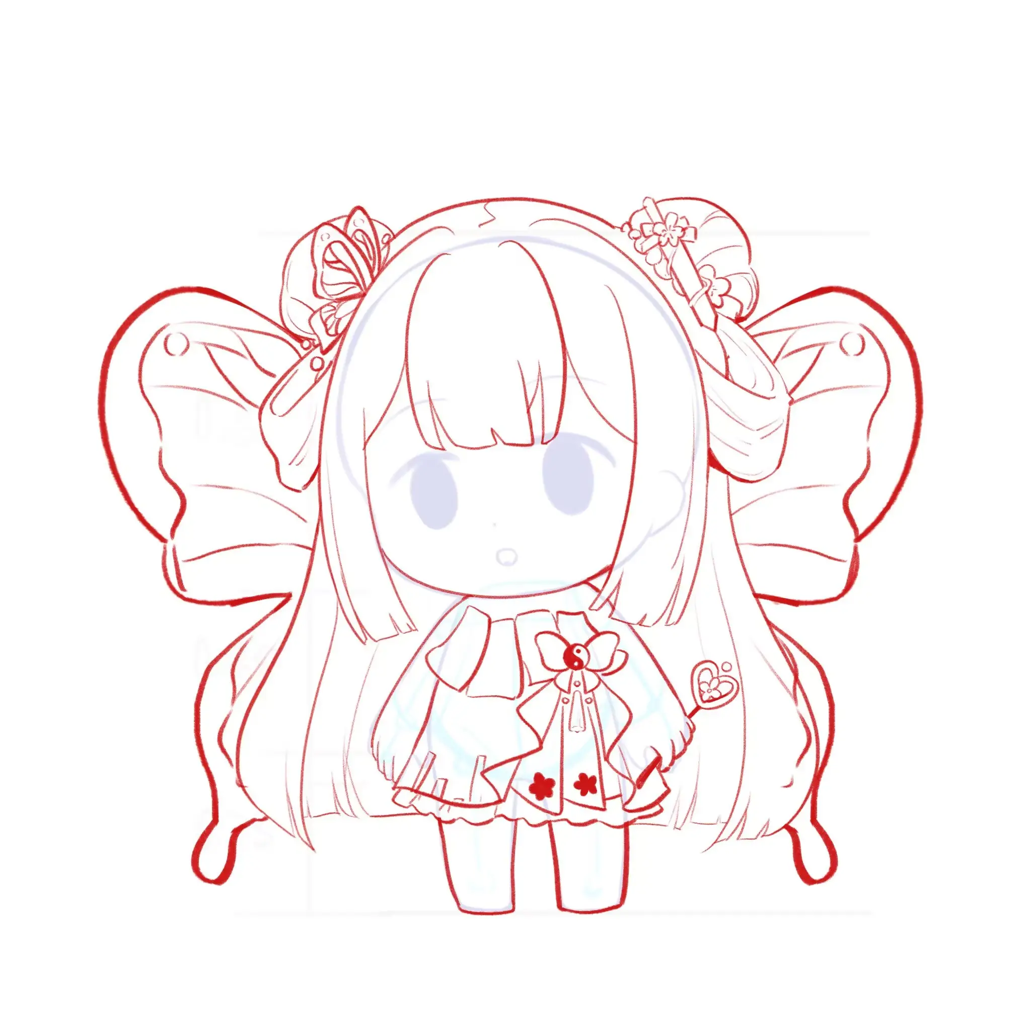 梦游仙境q版人设图