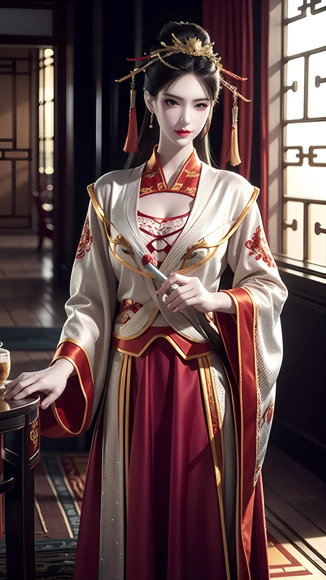 天行九歌国漫初代女神焰灵姬国风汉服美图欣赏 - 哔哩哔哩