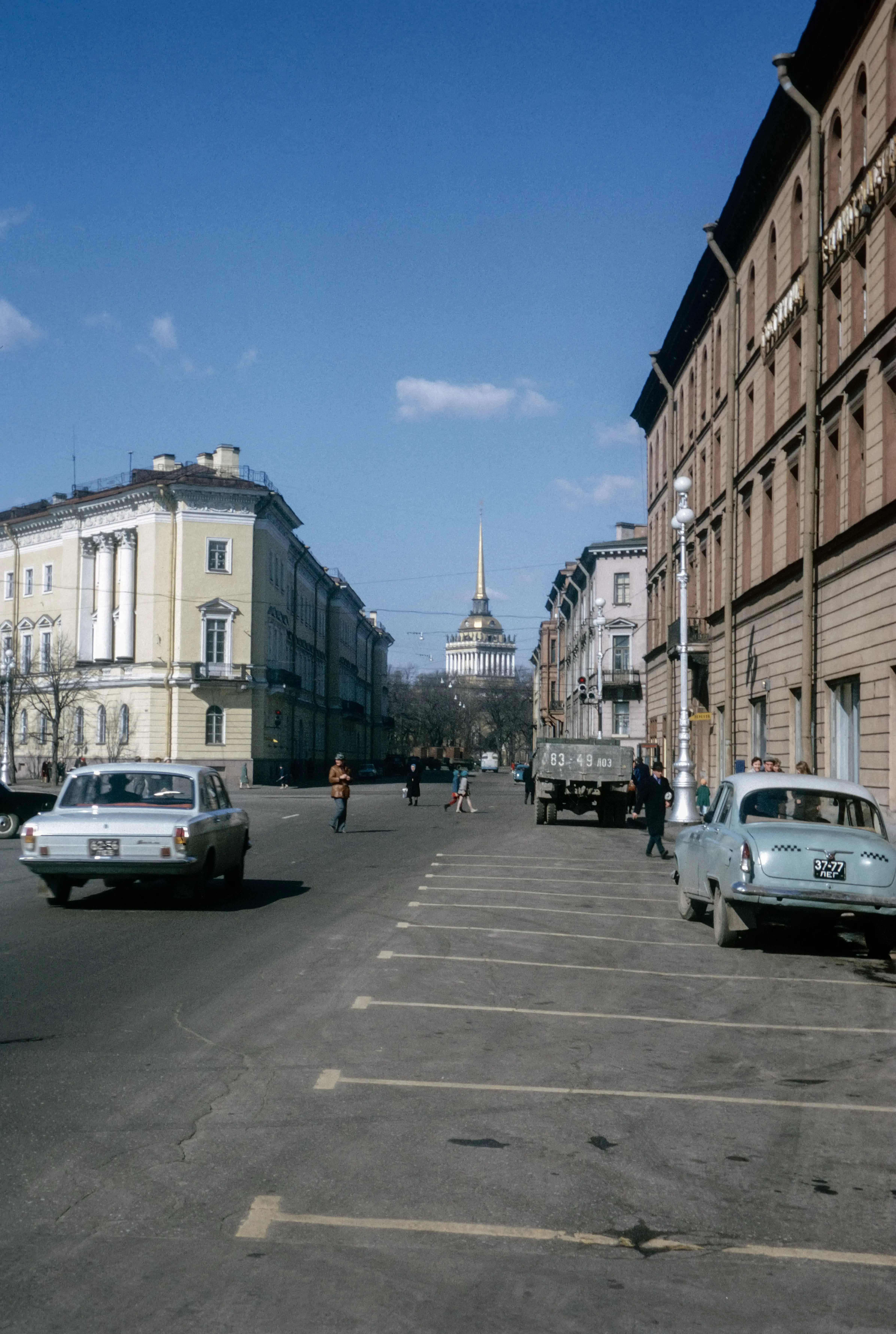 老照片 1972年苏联列宁格勒 今天的圣彼得堡 - 哔哩哔哩