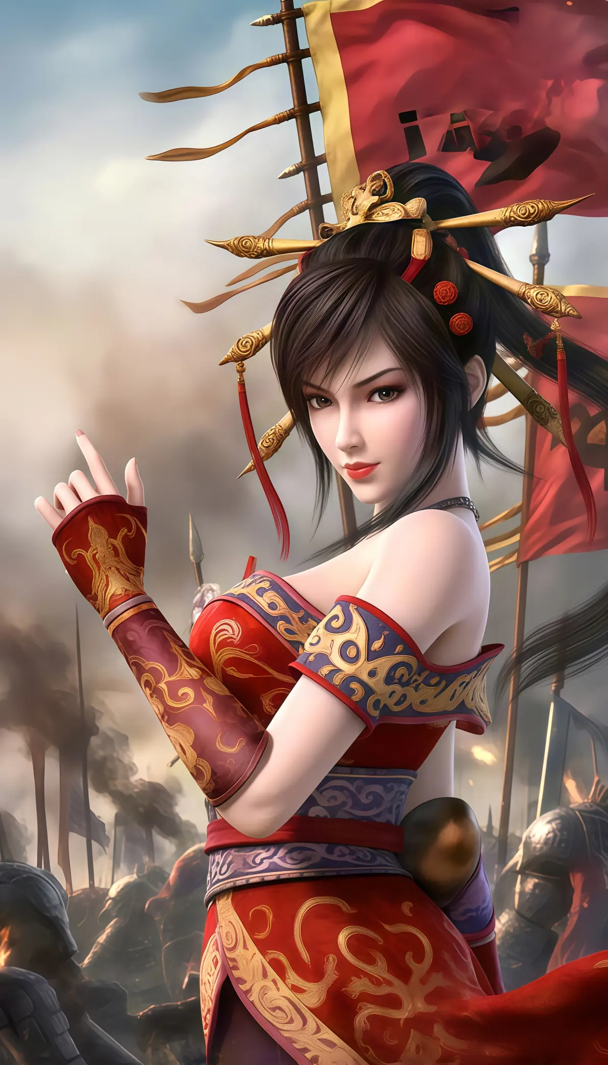 《秦时明月》国漫女神赤练壁纸:你们心心念念的她来了!