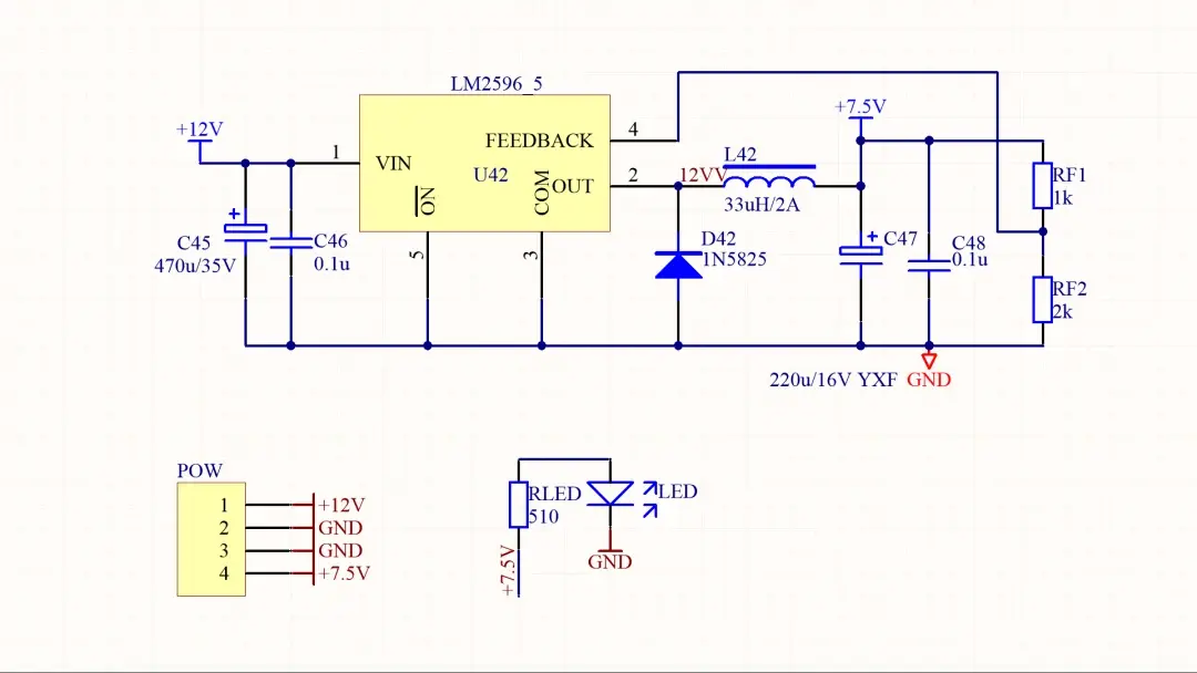 二,设计电路  在手边一个应用中,需要一个 8v左右的稳压电源