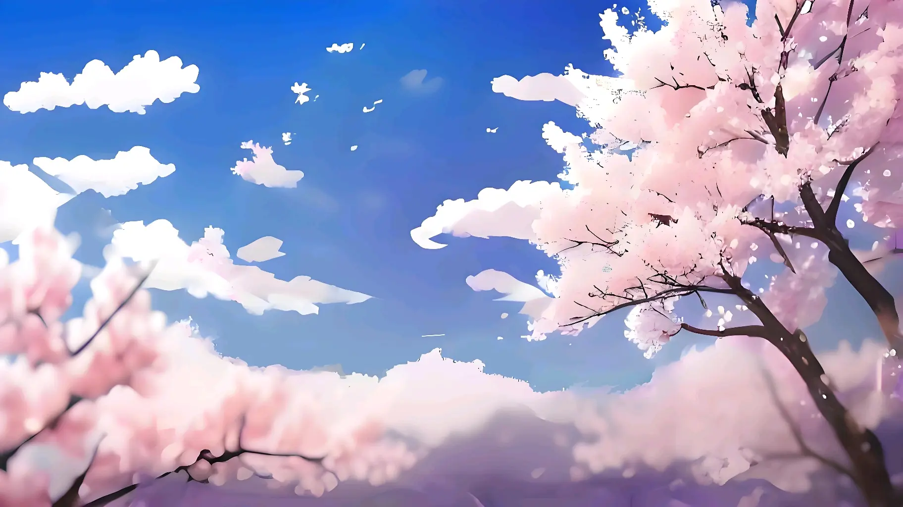 桃花树场景合集