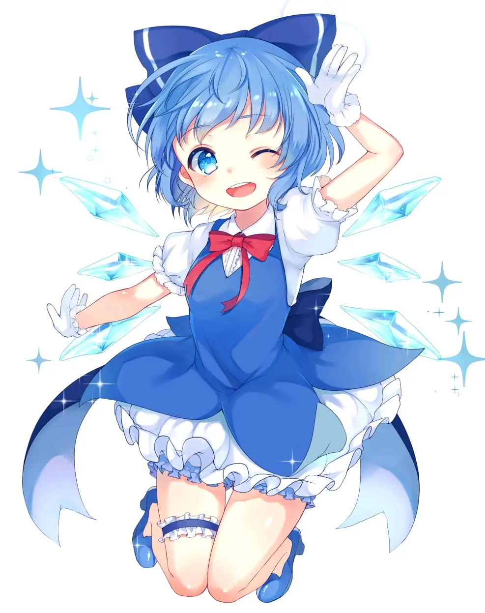 蓝毛图鉴——游戏《东方project》的蓝毛美图