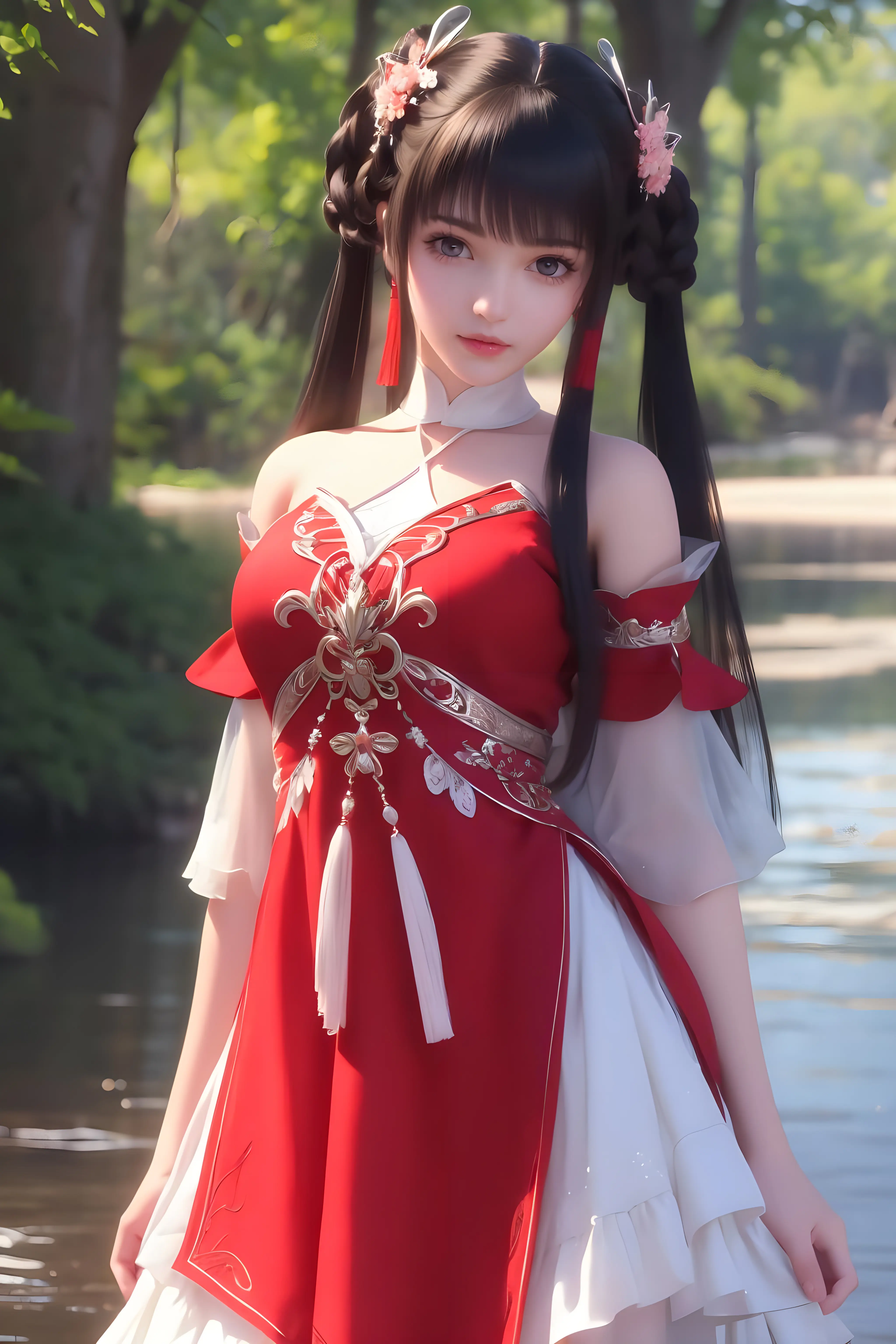 完美世界ai高清手机壁纸分享:火灵儿为何会堕入黑暗?