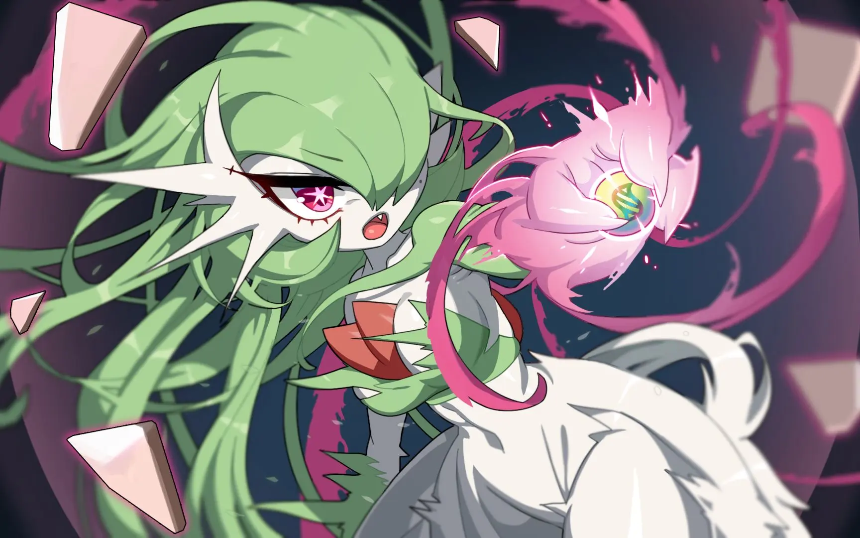 不同性格的沙奈朵