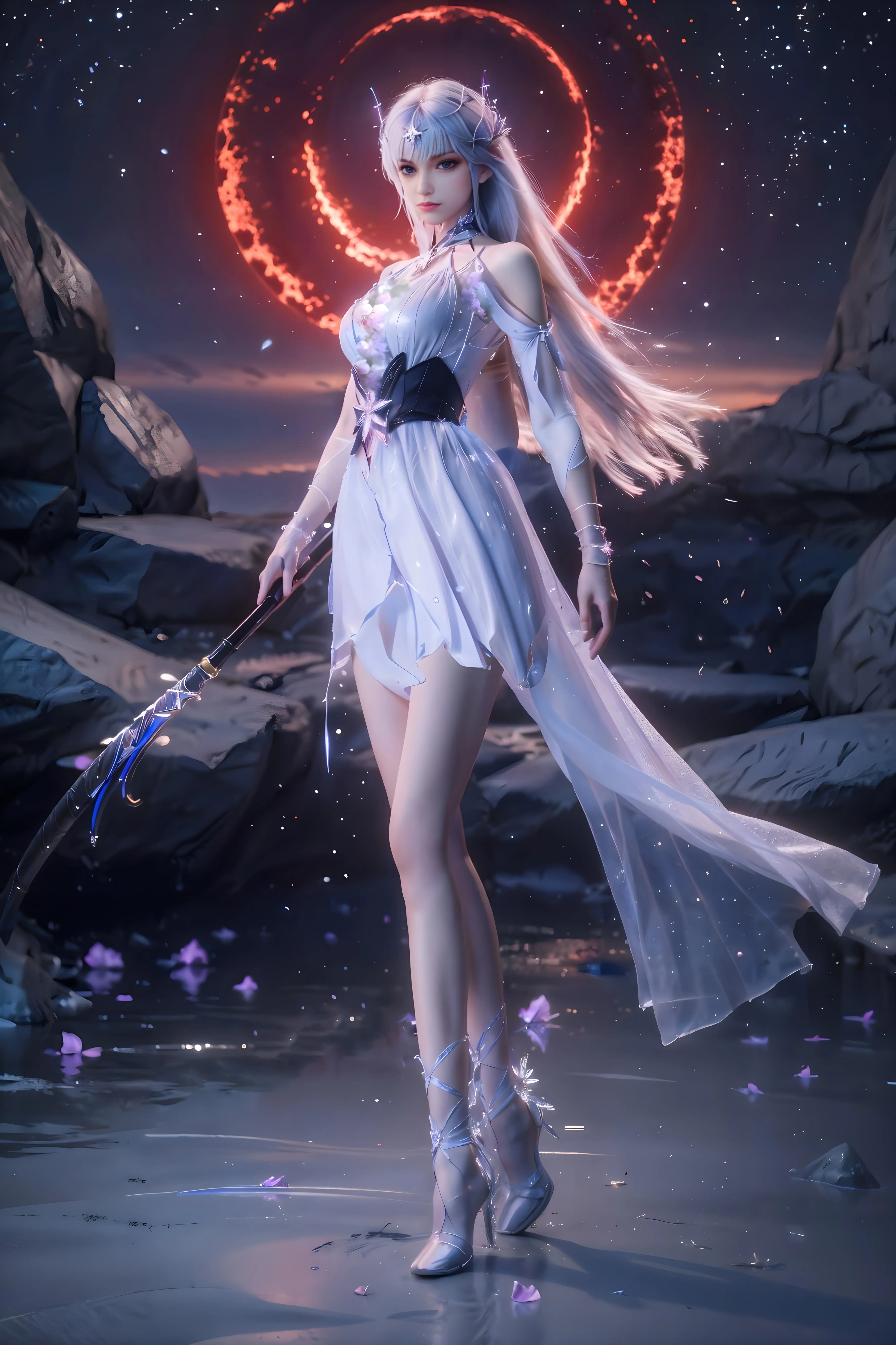 国漫女神ai美图分享:元龙高瑶,斗罗大陆小舞,神印王座圣采儿