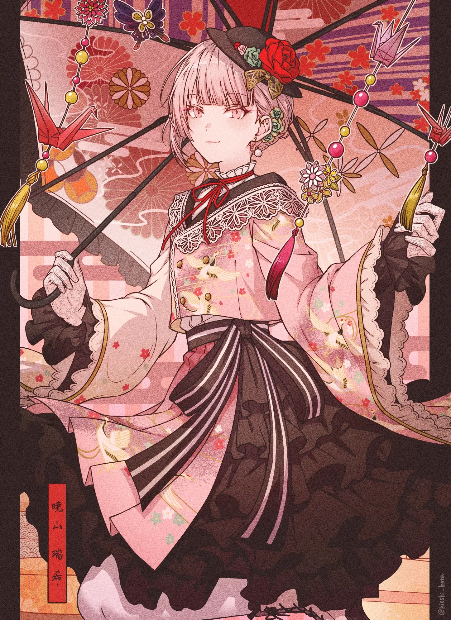 传统与现代的融合♡ - 和服长裙插画特辑