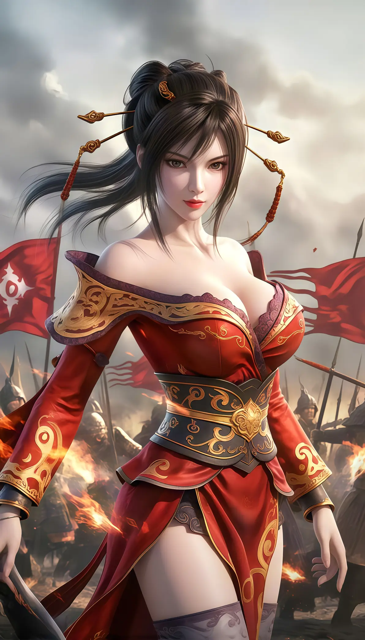 《秦时明月》国漫女神赤练壁纸:你们心心念念的她来了!