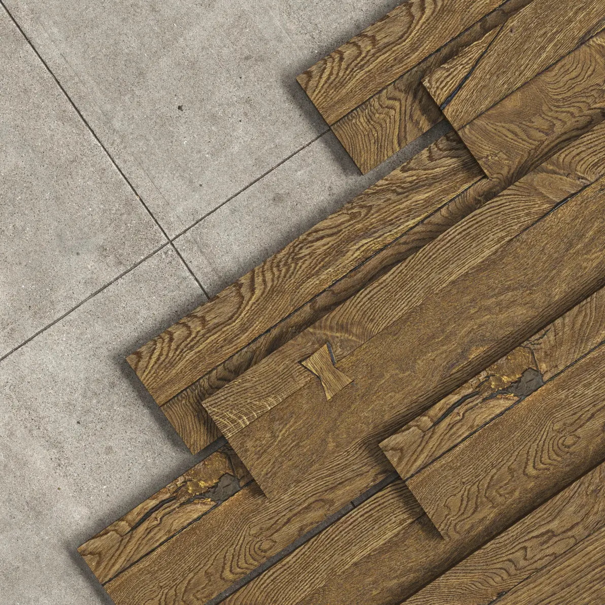 23套逼真地板木质装饰8k高清纹理贴图合集