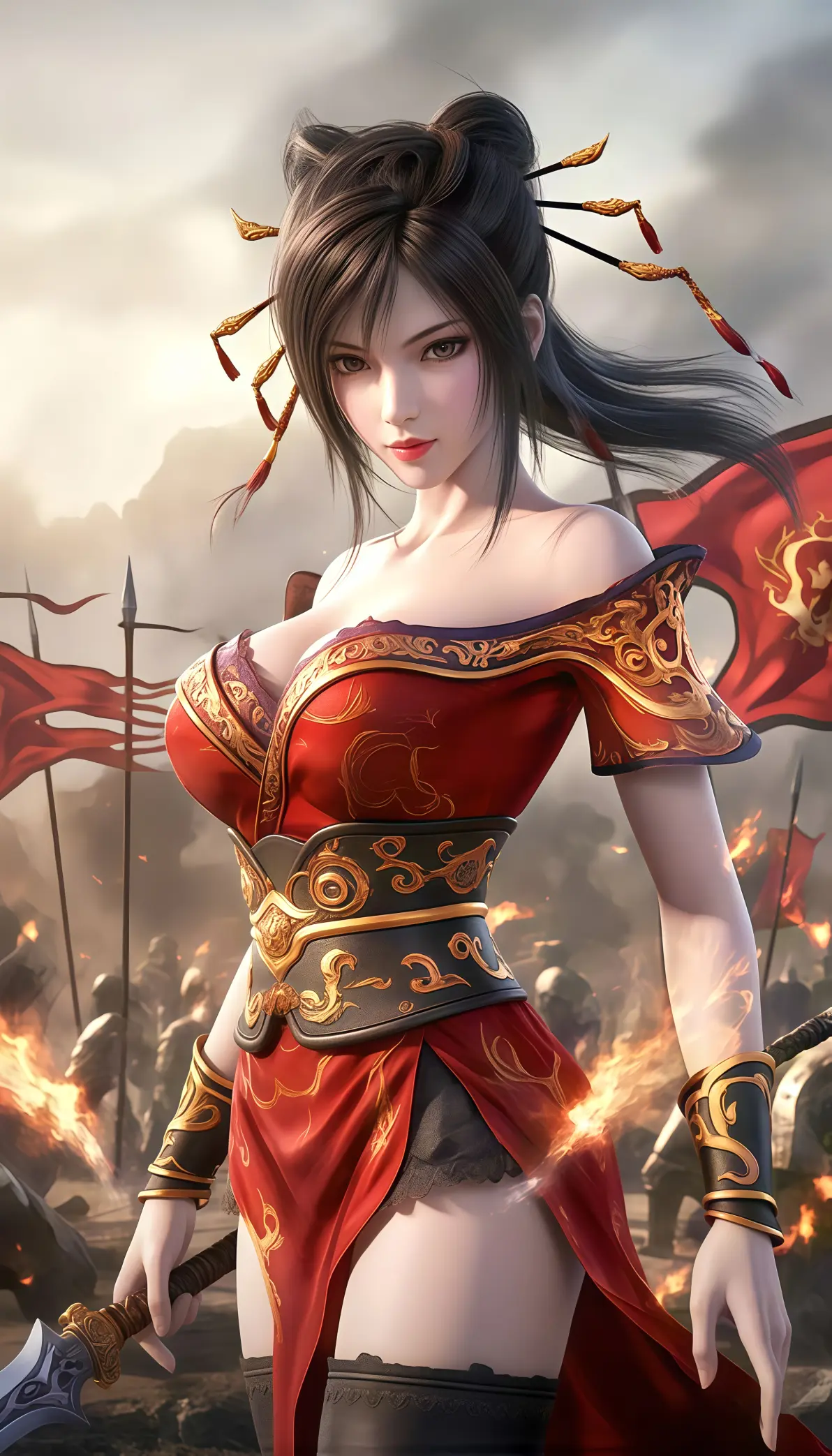 《秦时明月》国漫女神赤练壁纸:你们心心念念的她来了!