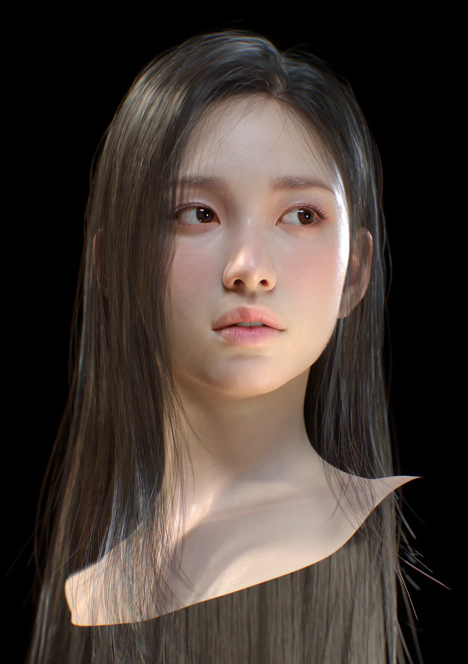 a站中那些火辣性感的3d美女,简直美到犯规!
