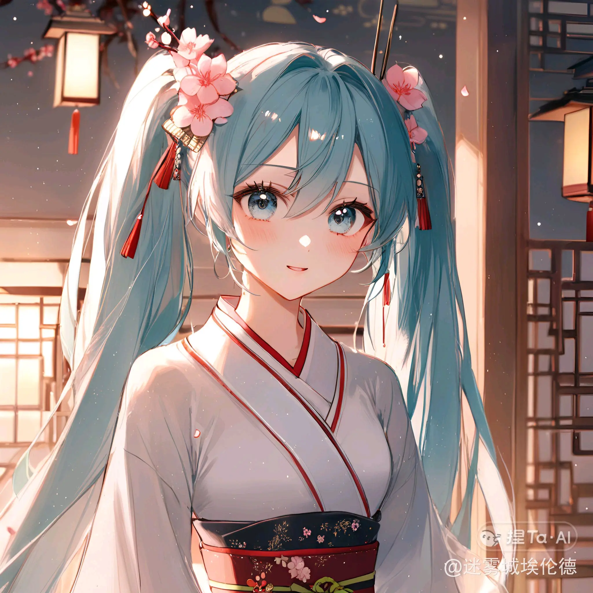 梦幻初音未来古装图片