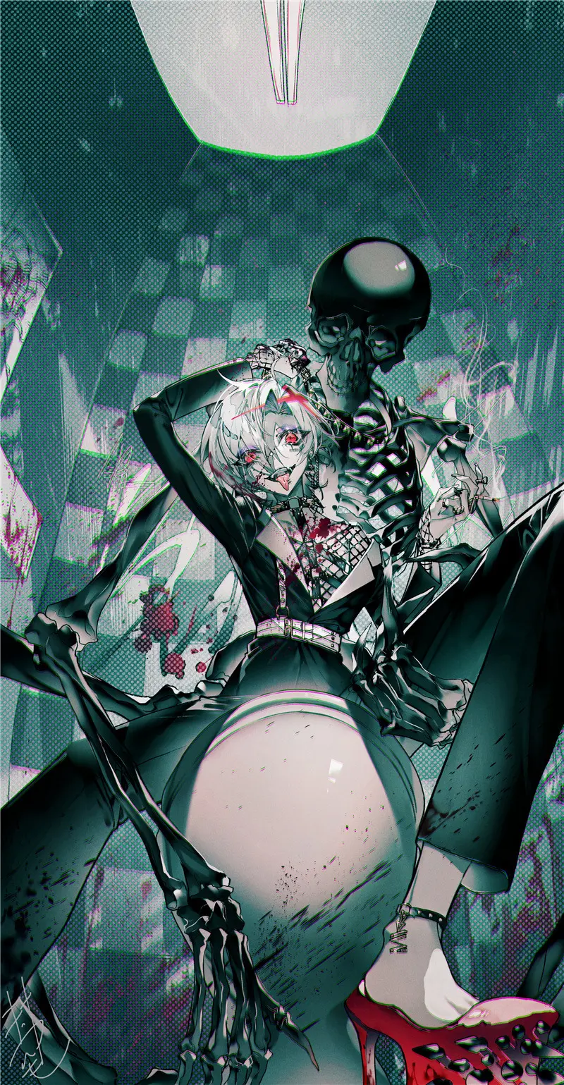 【不定时更新系列】p站特辑の骷髅