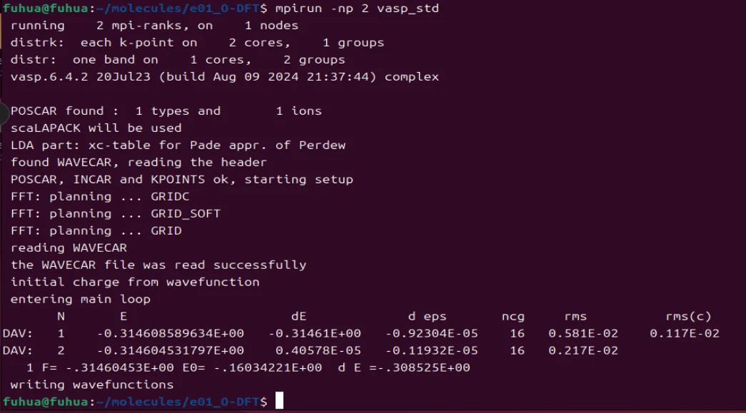 VASP6.4.2安装-VMware16+Ubuntu24+oneapi2024 - 哔哩哔哩