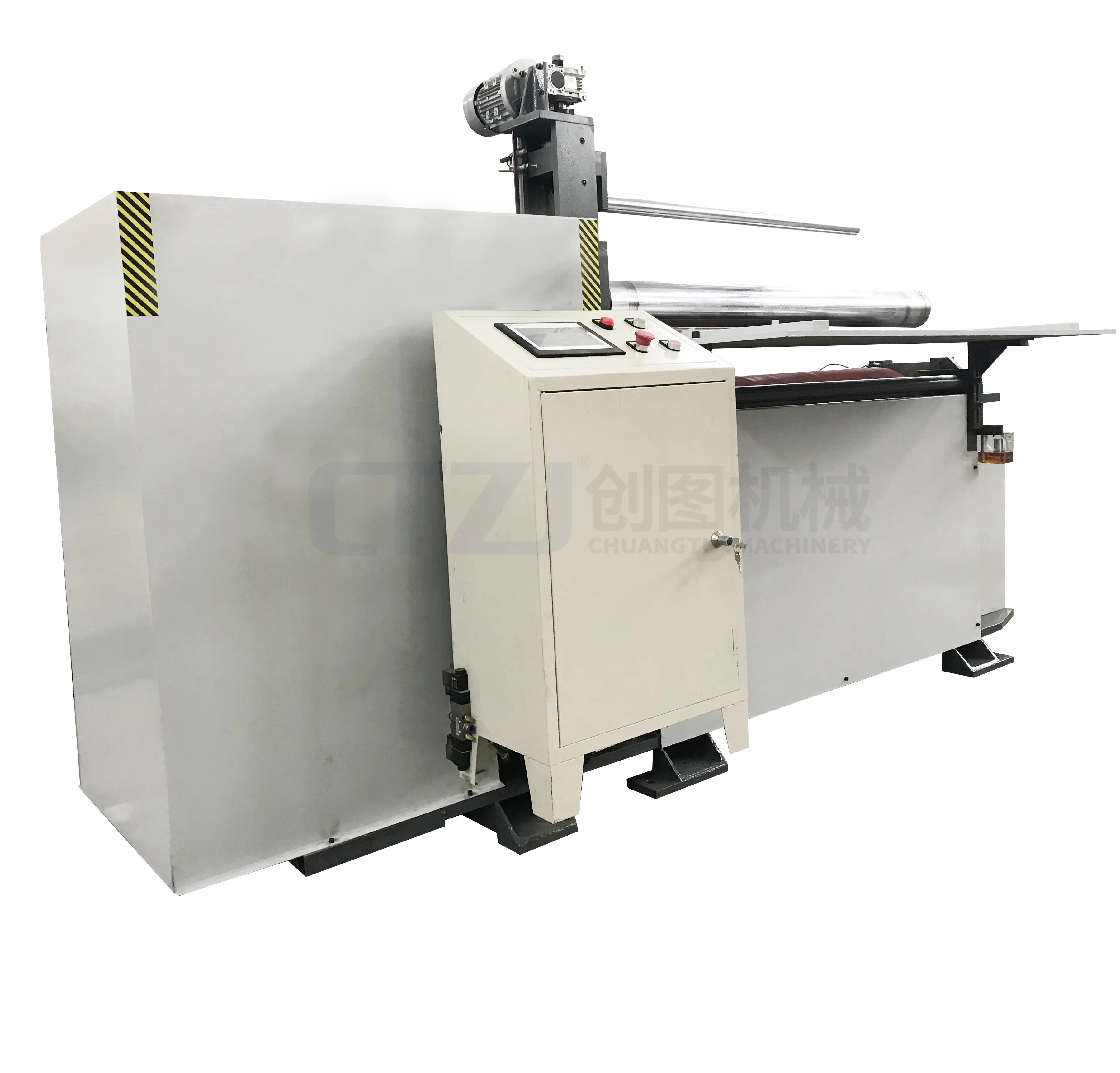 二辊卷板机 卷圆过程