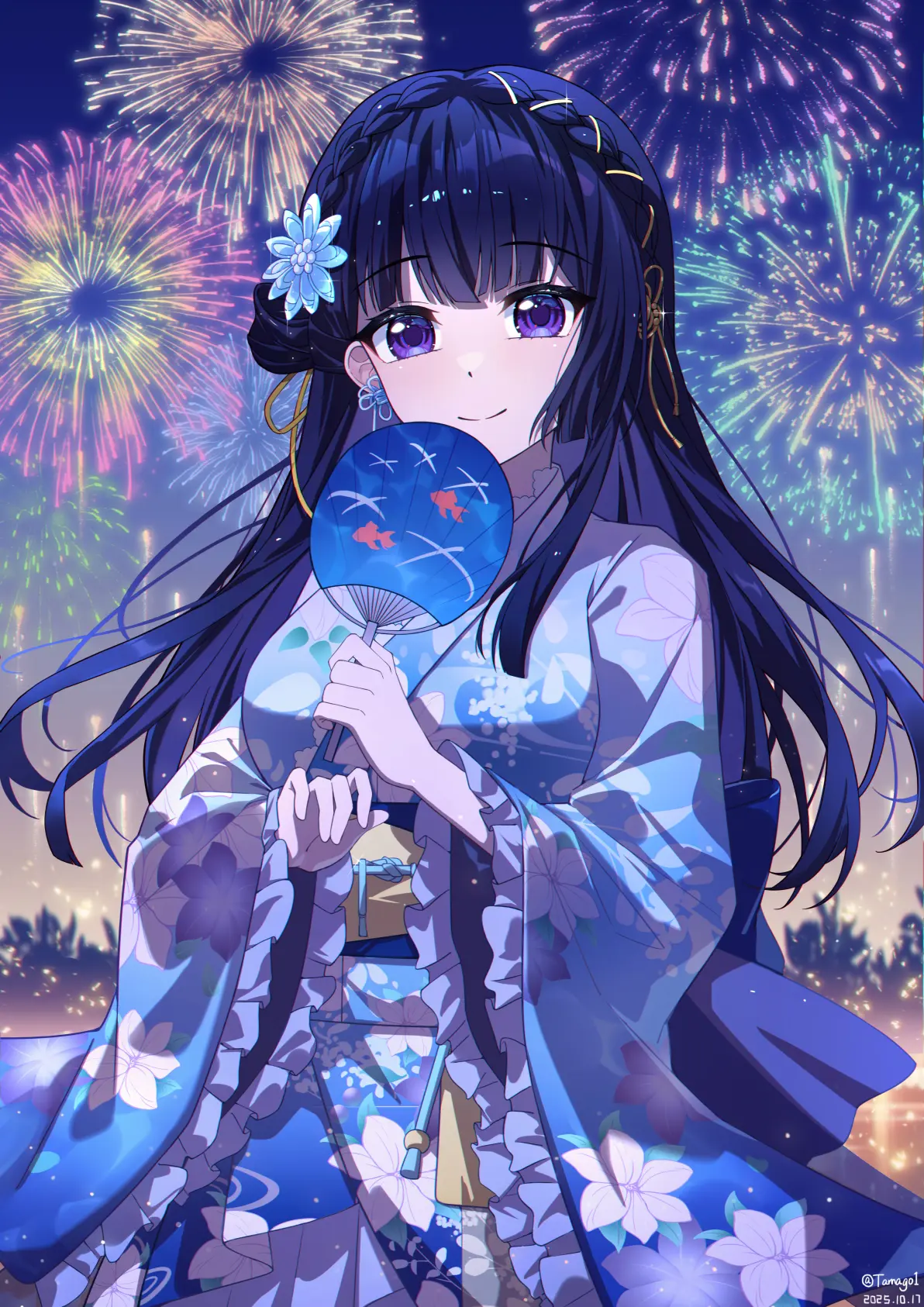 10月17日 白金燐子2025生日贺图