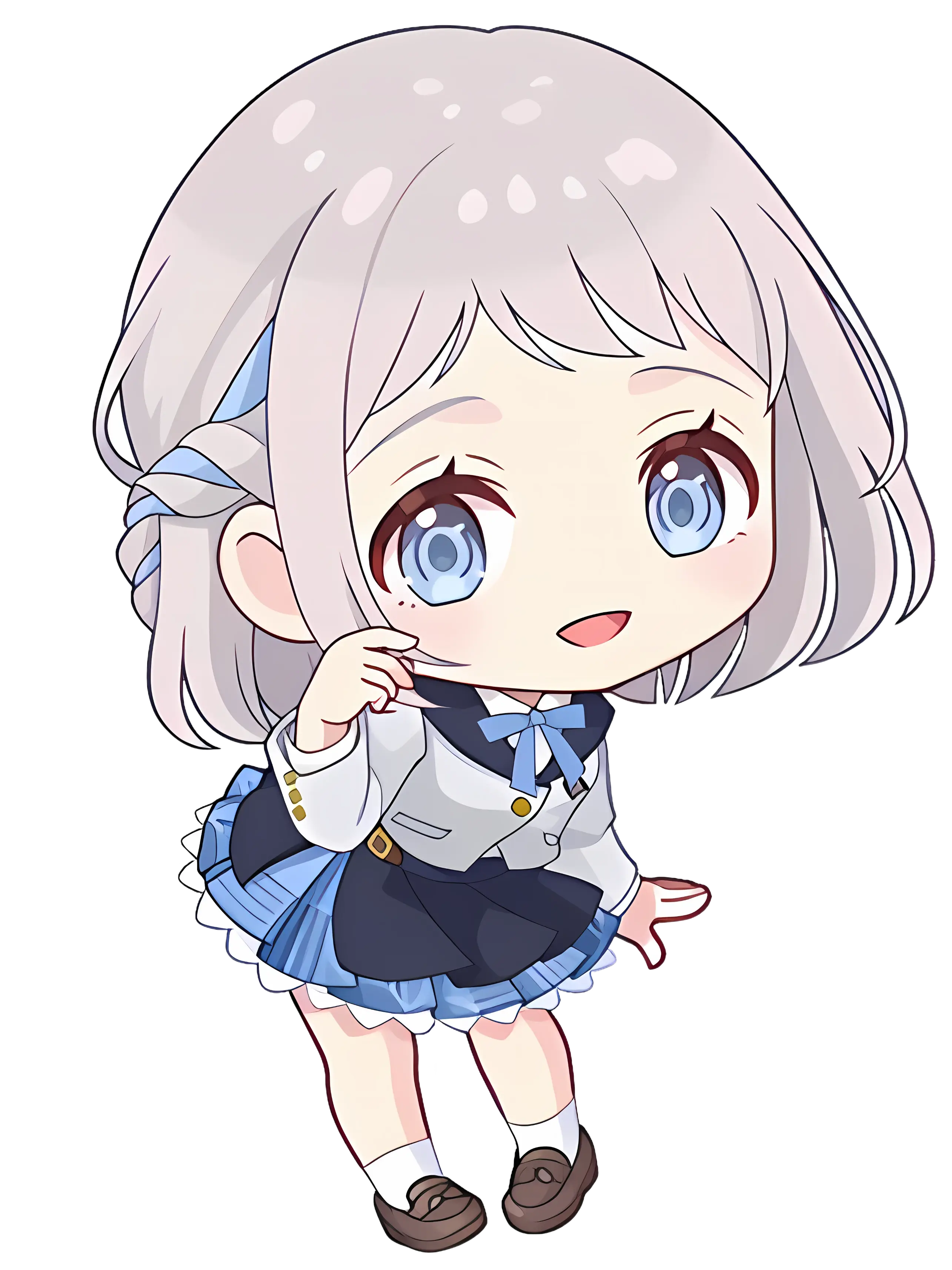 学园偶像大师透明底立绘正比/qq人高清化