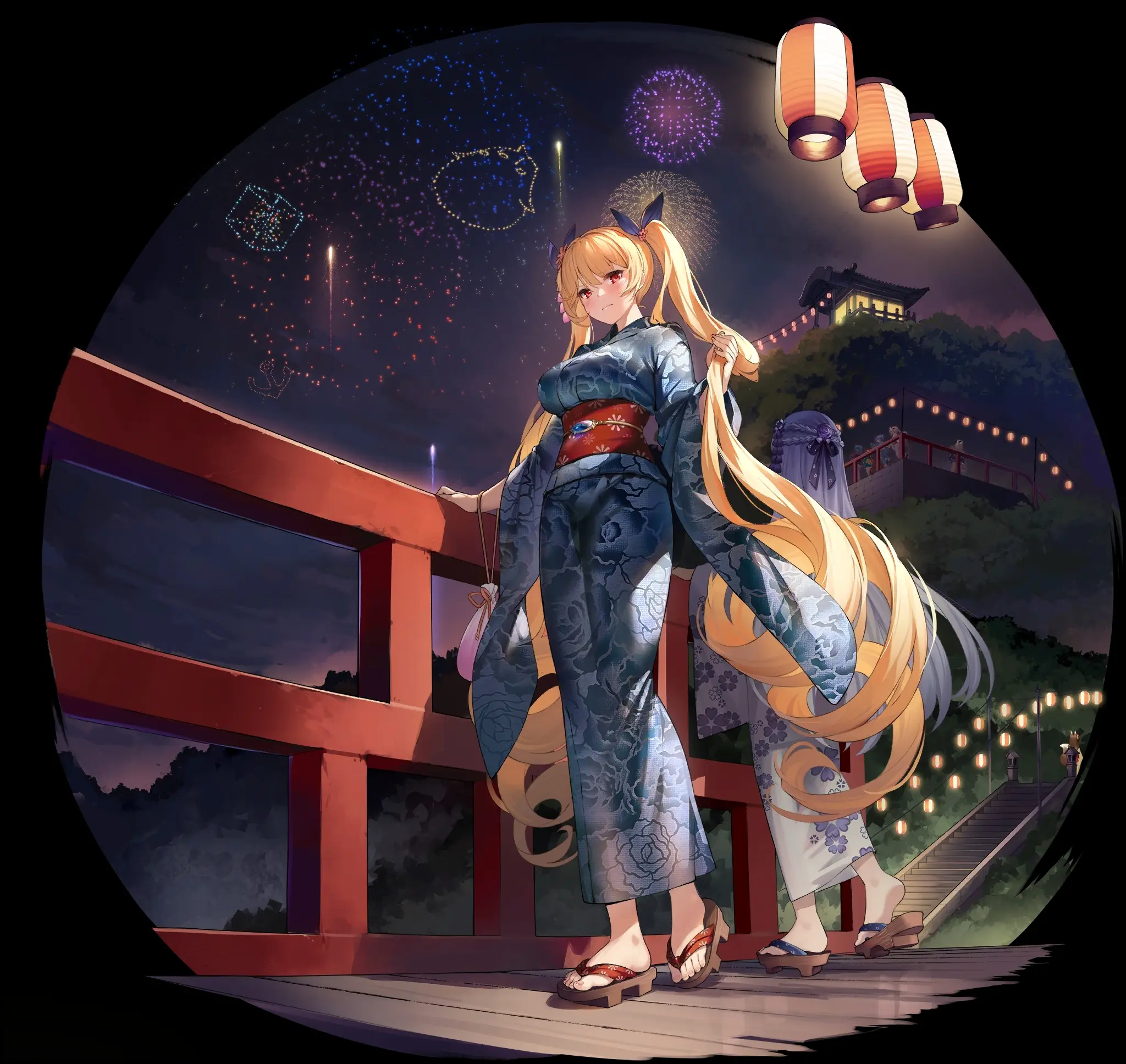 【碧蓝航线】罗德尼立绘 - 哔哩哔哩