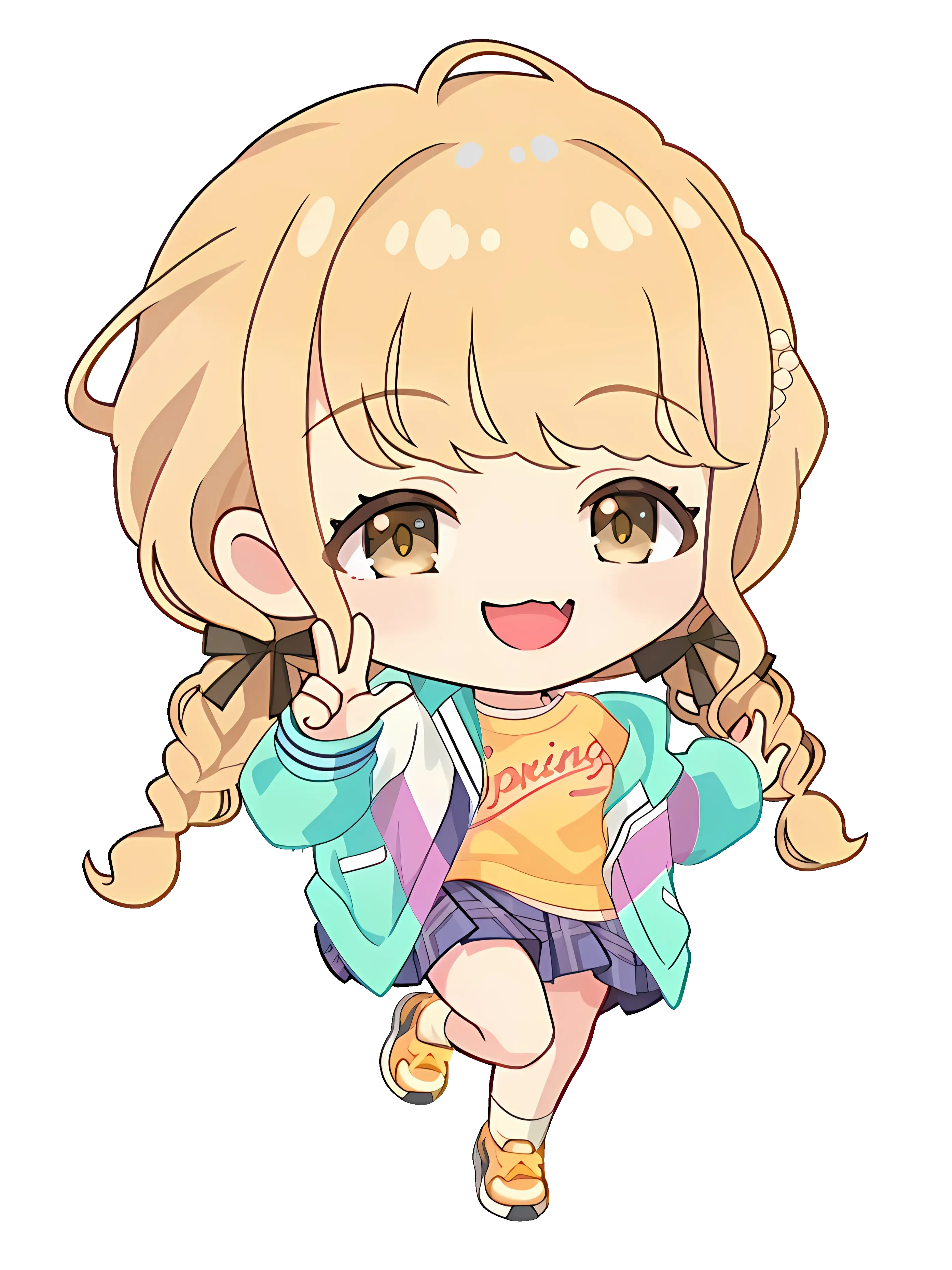 学园偶像大师透明底立绘正比/qq人高清化