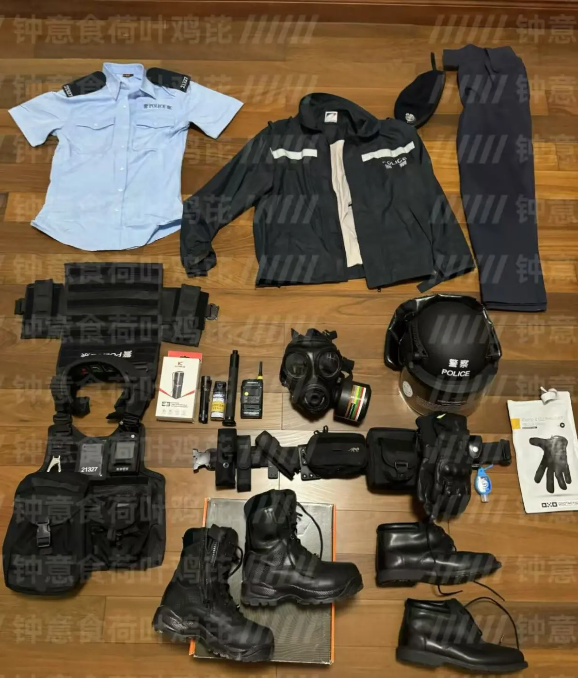 港警hkp cc4现役单警装备杂谈