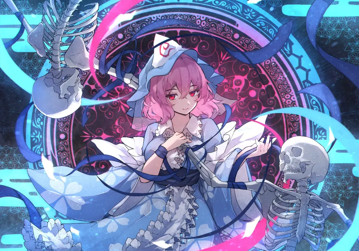 东方project西行寺幽幽子美图推荐