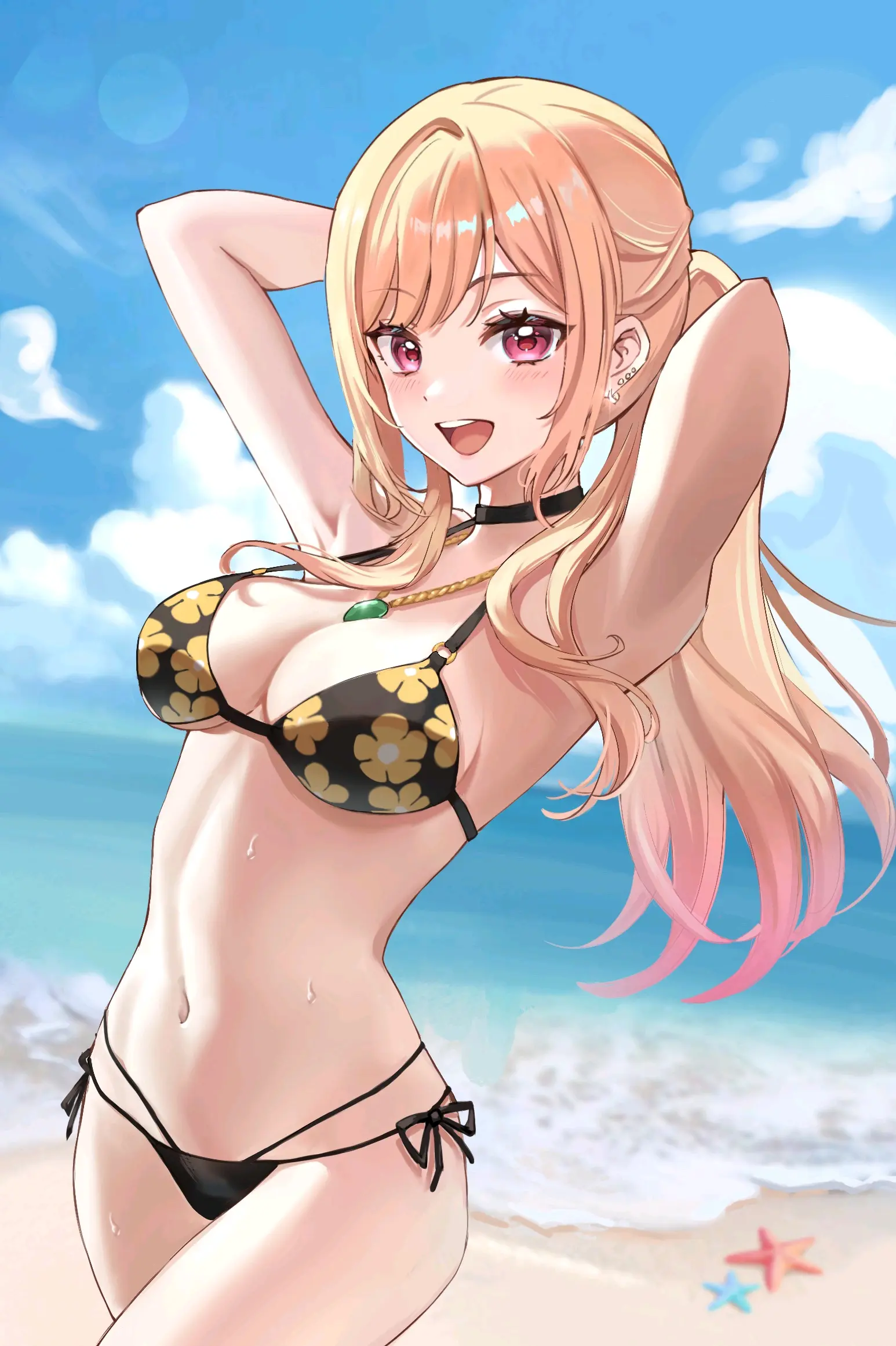 海边的亮点79 - 花纹比基尼插画特辑   2024.07.13